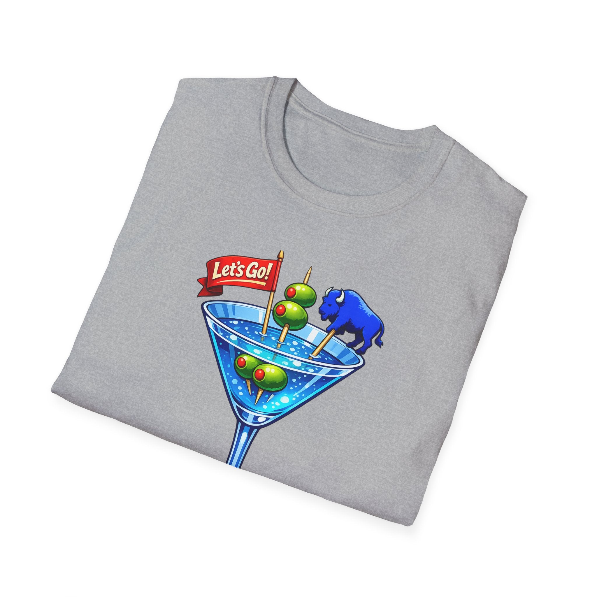 Cheers Buffalo T-Shirt | Cocktail Illustration