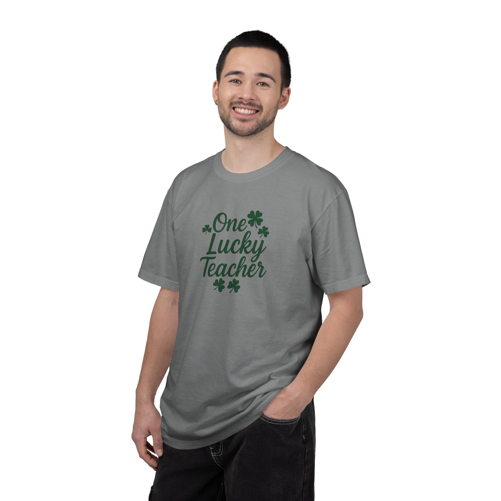 One Lucky Teacher T-shirt | St. Patrick's Day Shamrock Teacher Tee