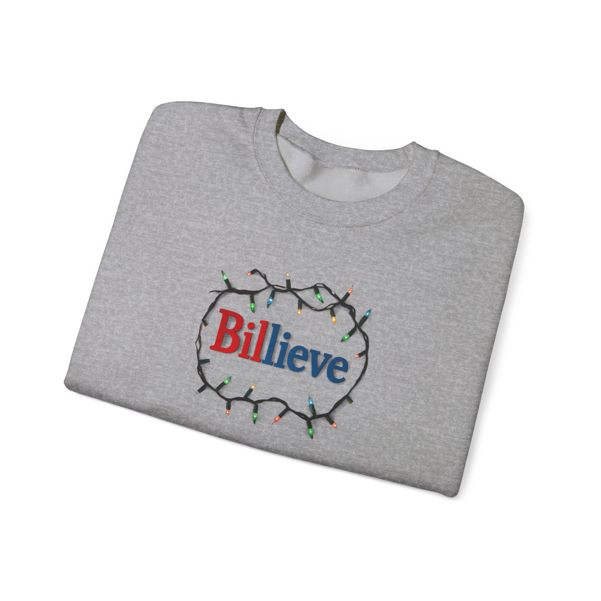 Billieve Logo Crewneck Sweatshirt | Barbed Wire Graphic