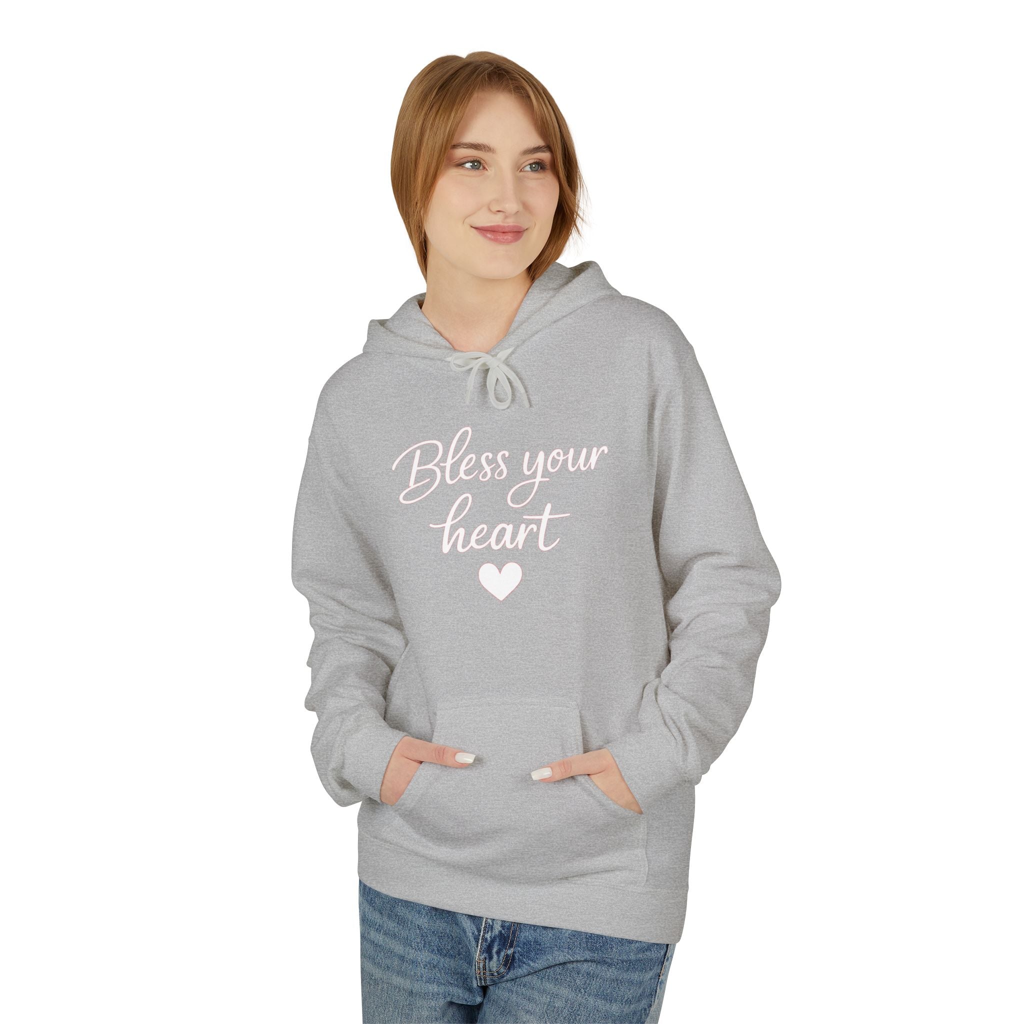 Bless Your Heart Hoodie | Script Heart Design