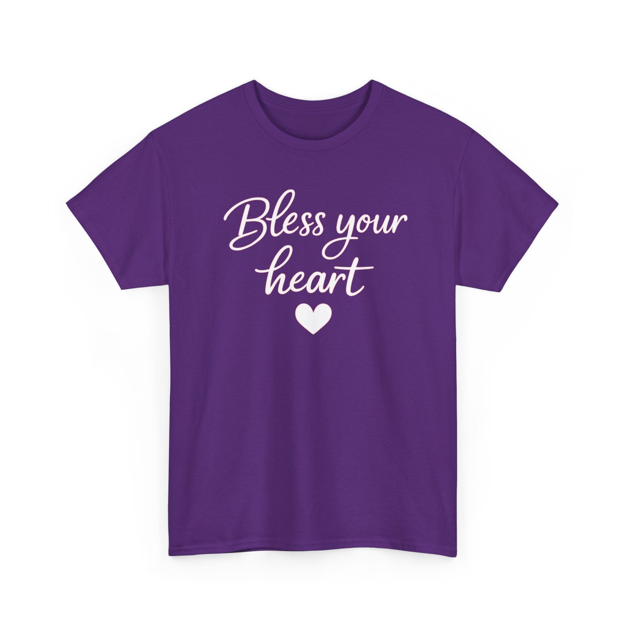 Bless Your Heart tee | Script heart design, Southern phrase t-shirt