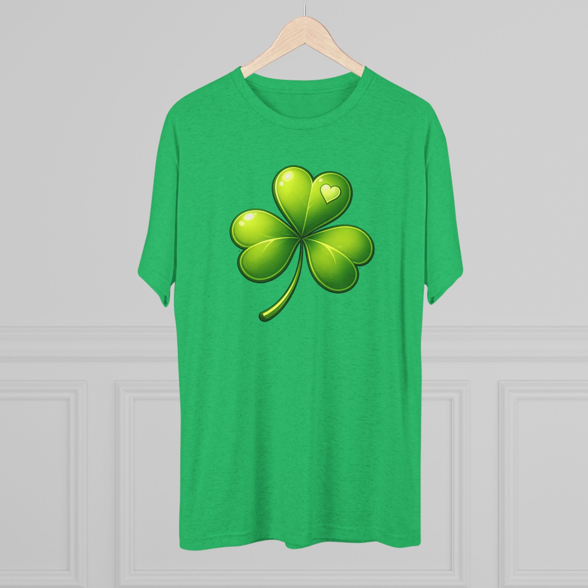 St. Patrick's Day Shamrock T-Shirt — Green Clover Graphic Tee