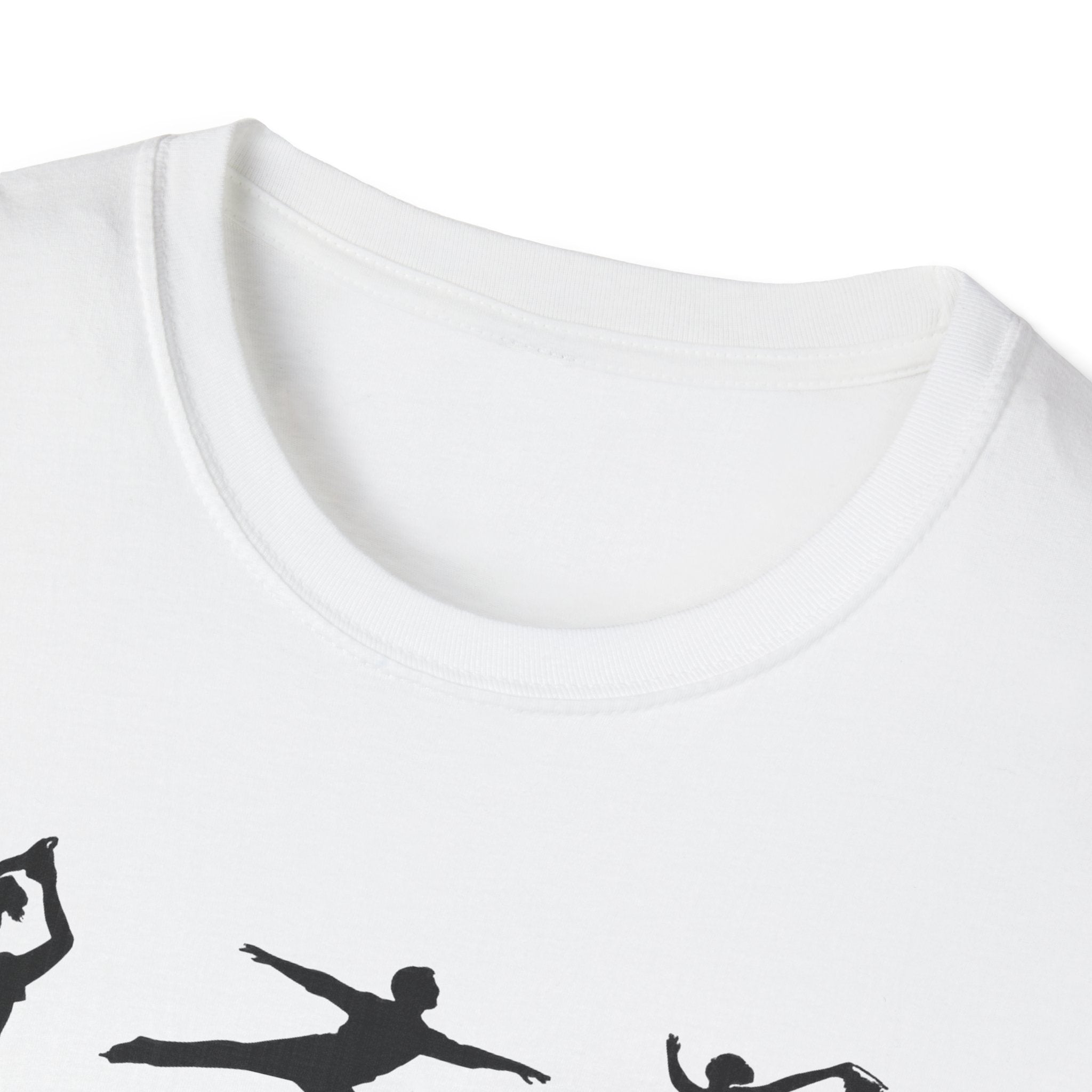 U.S.A. figure skating Unisex Softstyle T-Shirt