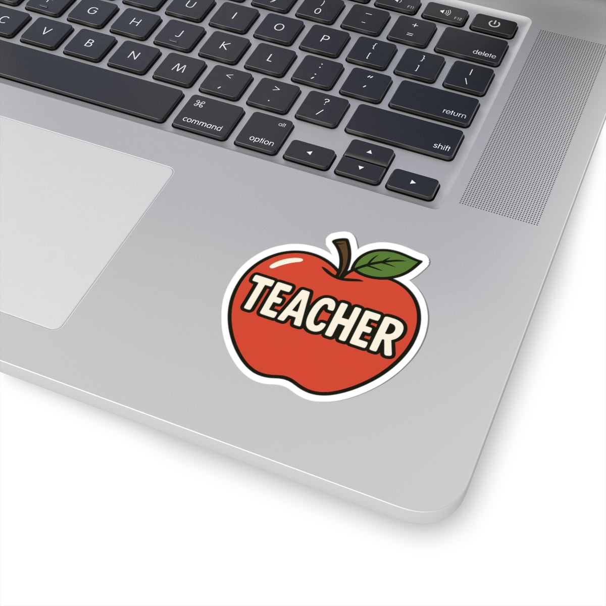 Teacher Apple Kiss-Cut Stickers