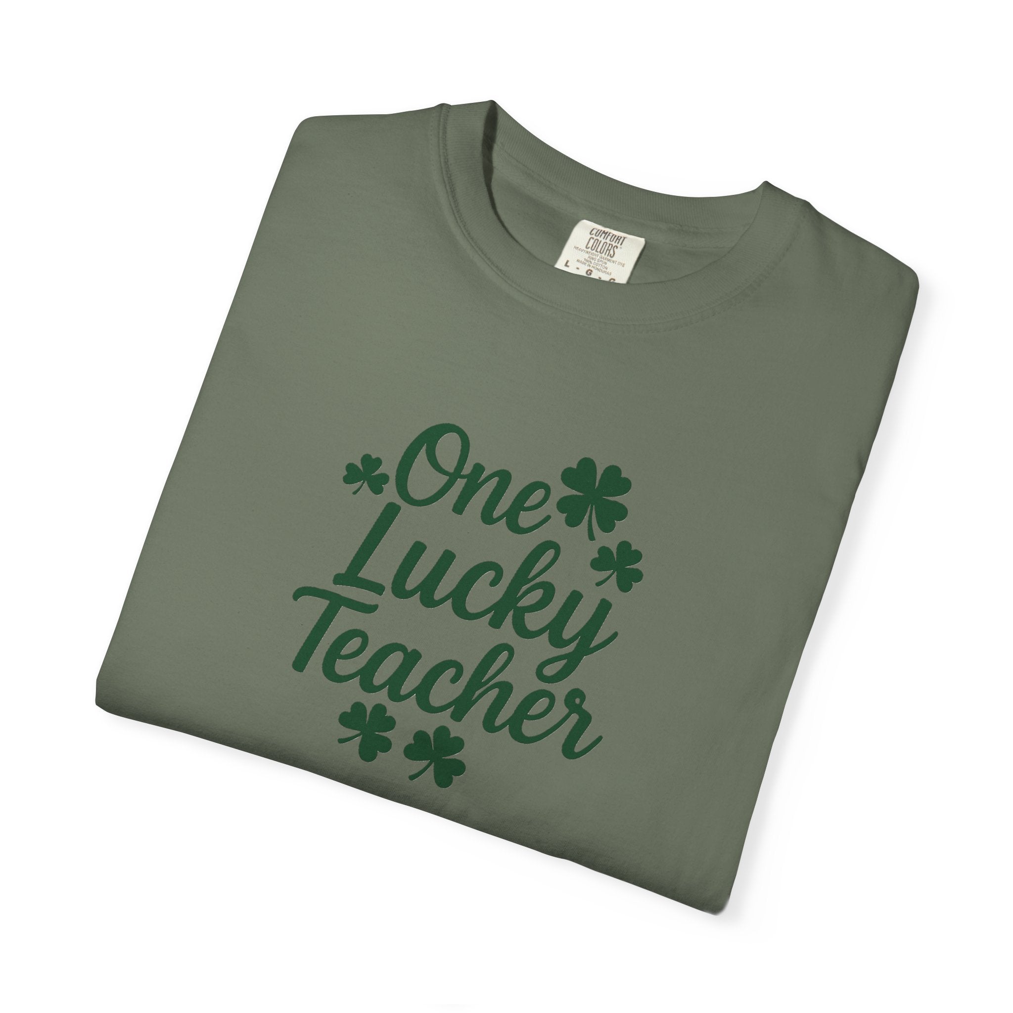 One Lucky Teacher T-shirt | St. Patrick's Day Shamrock Teacher Tee