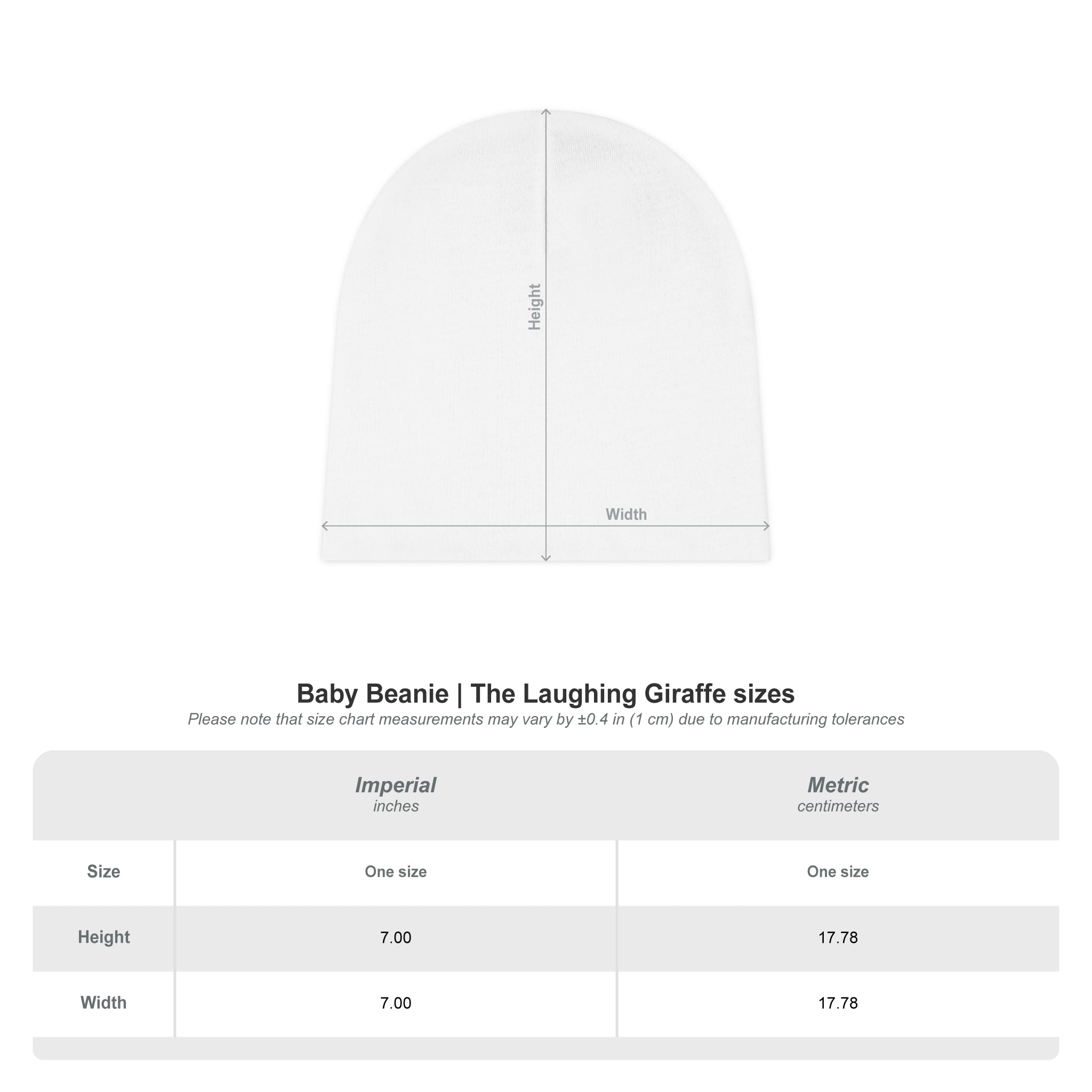 17 baby beanie | varsity outline sports design