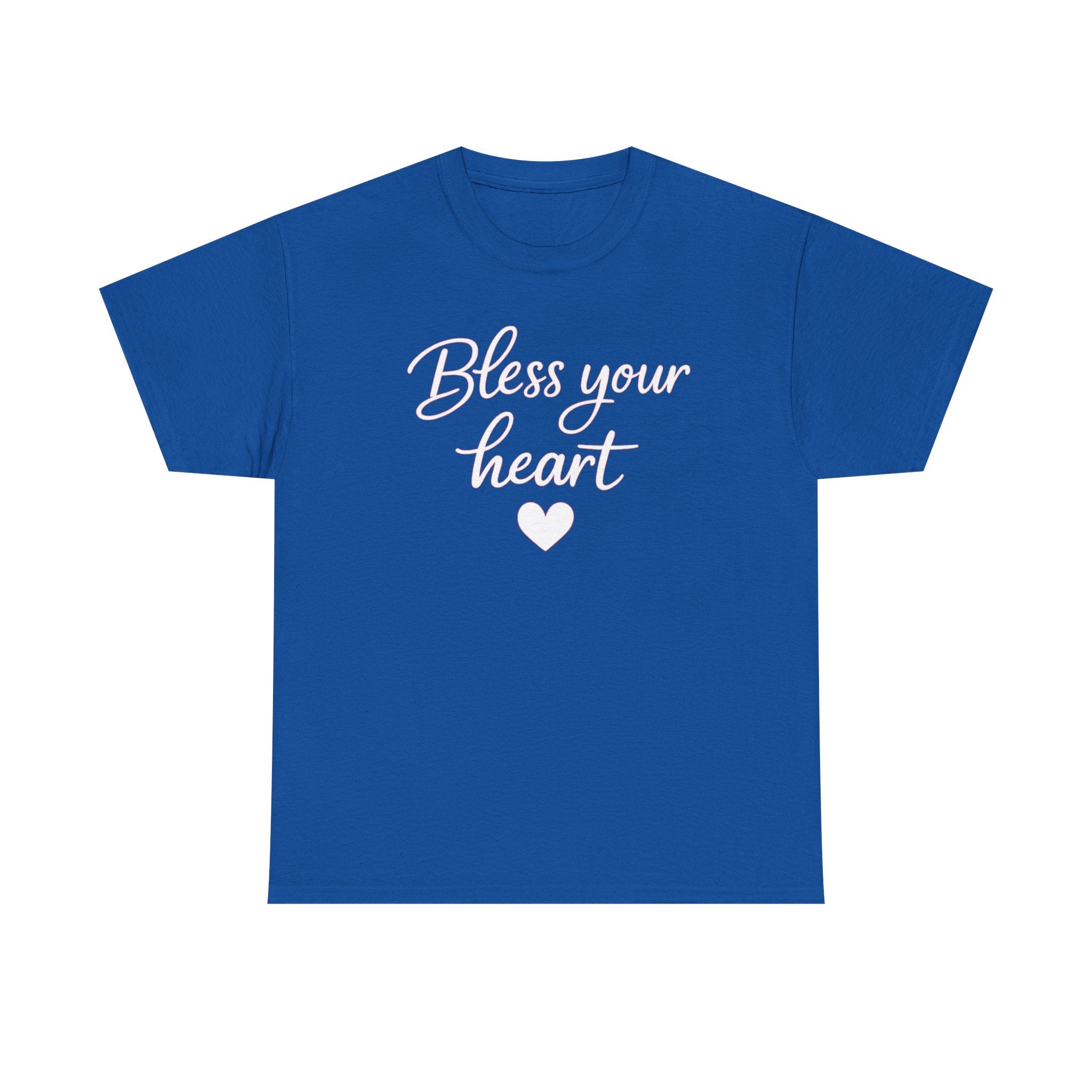 Bless Your Heart tee | Script heart design, Southern phrase t-shirt