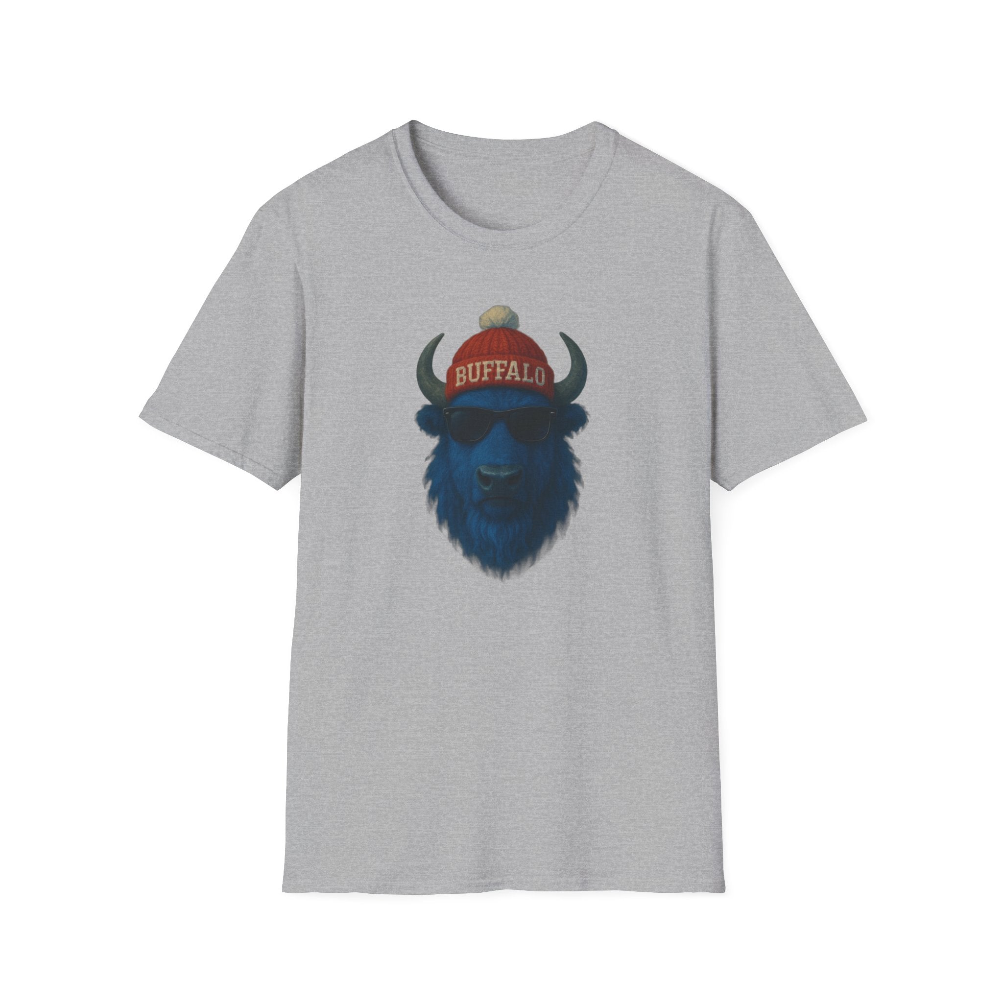 Buffalo with Beanie T-Shirt