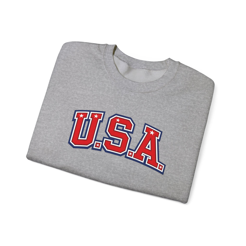 U.S.A. figure skating Unisex Heavy Blend™ Crewneck Sweatshirt