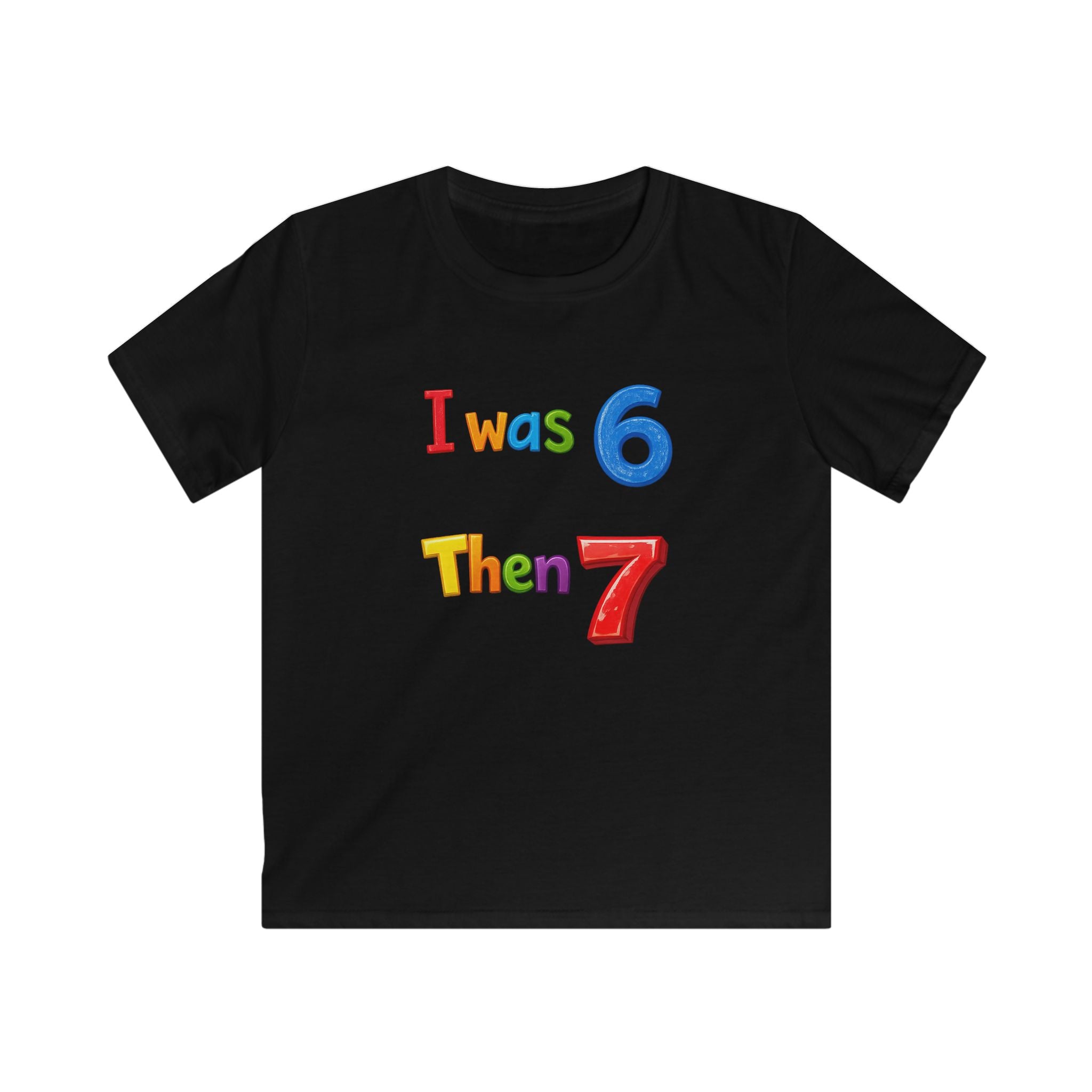 Now I'm 8 Birthday Shirt | Kids 8th Birthday Tee, Colorful Number 8 Design