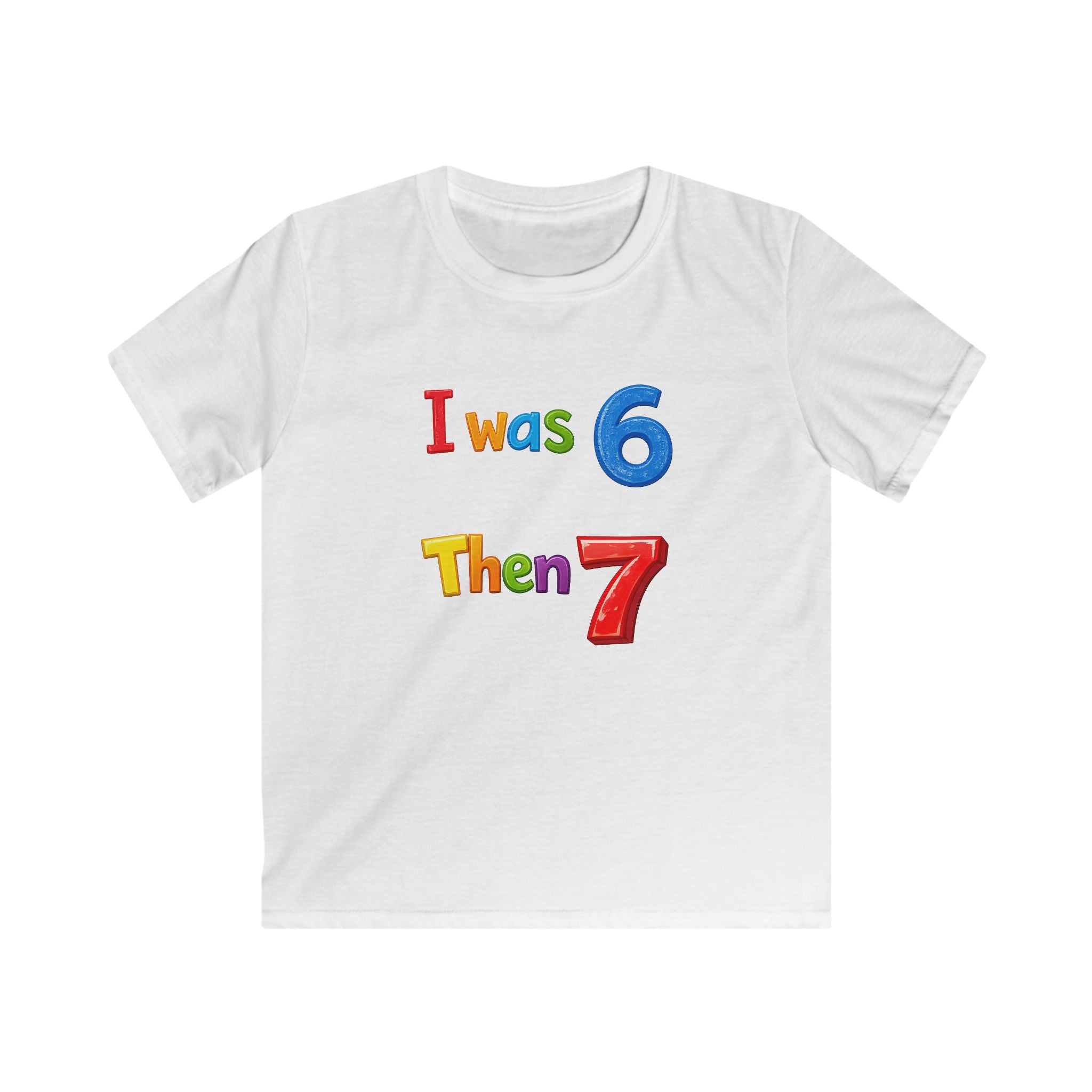 Now I'm 8 Birthday Shirt | Kids 8th Birthday Tee, Colorful Number 8 Design