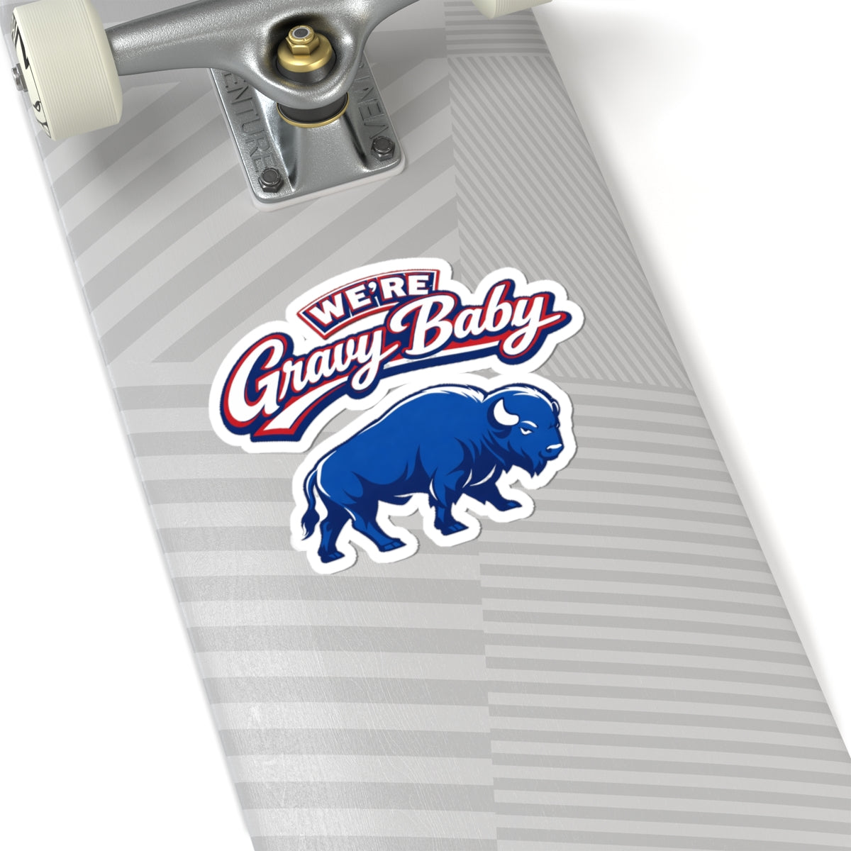 We're Gravy Baby Buffalo sticker | Kiss-Cut Sticker, Blue Buffalo Decal