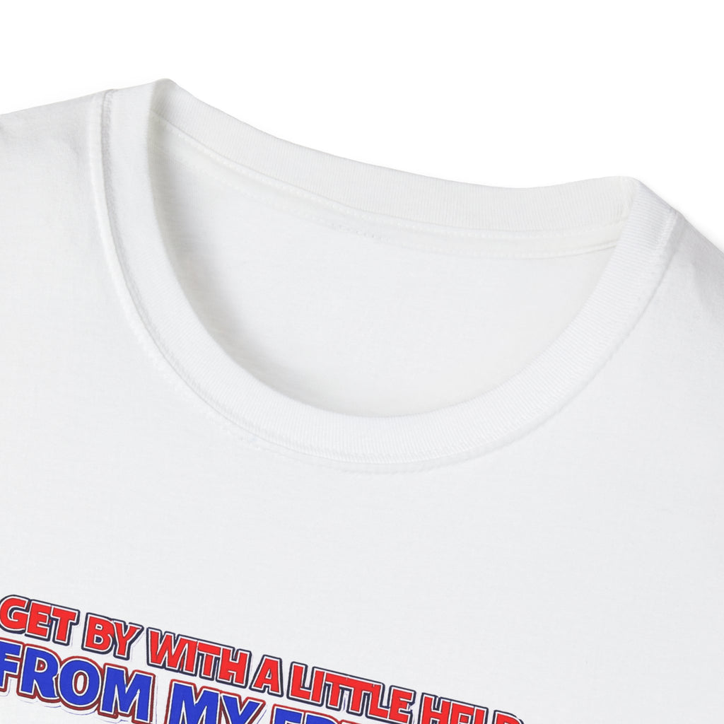 Buffalo My Friends Football Players T-Shirt | Tailgate Fan Tee