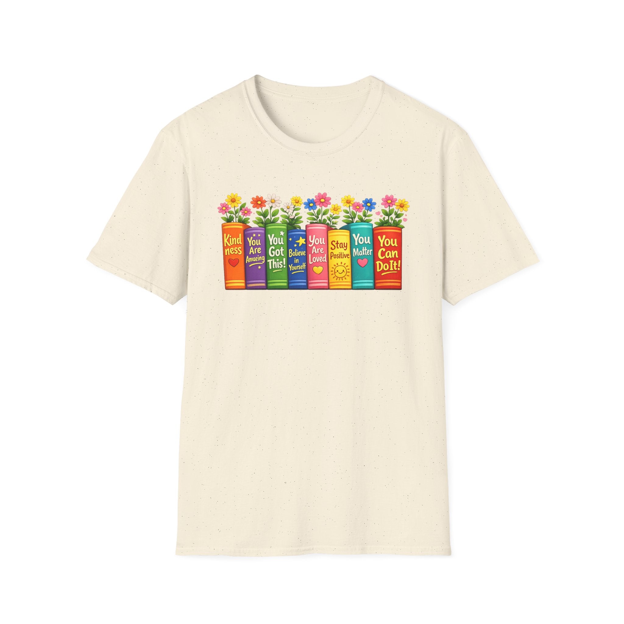 Colorful Succulent Pots You Got This You Can Do It T-Shirt | Floral Graphic Tee