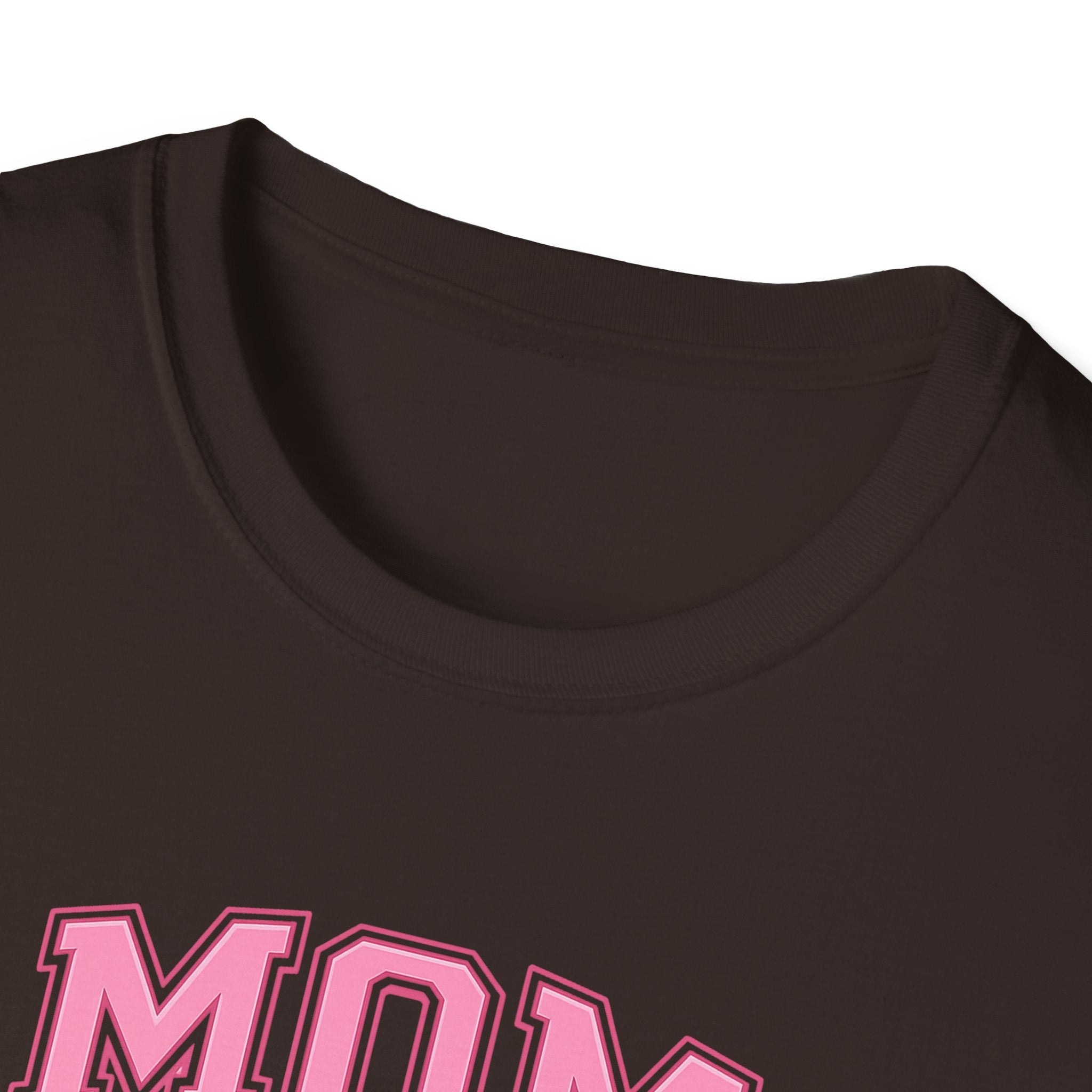 Mom Life Tee — Pink Retro Mom Heart T-Shirt