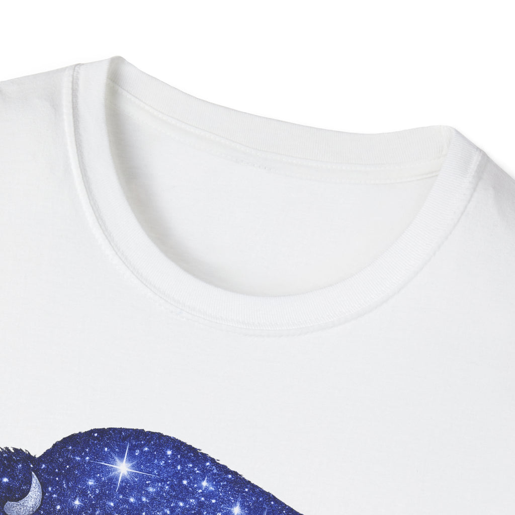 Starry Buffalo T-Shirt | Night Sky Bison Silhouette