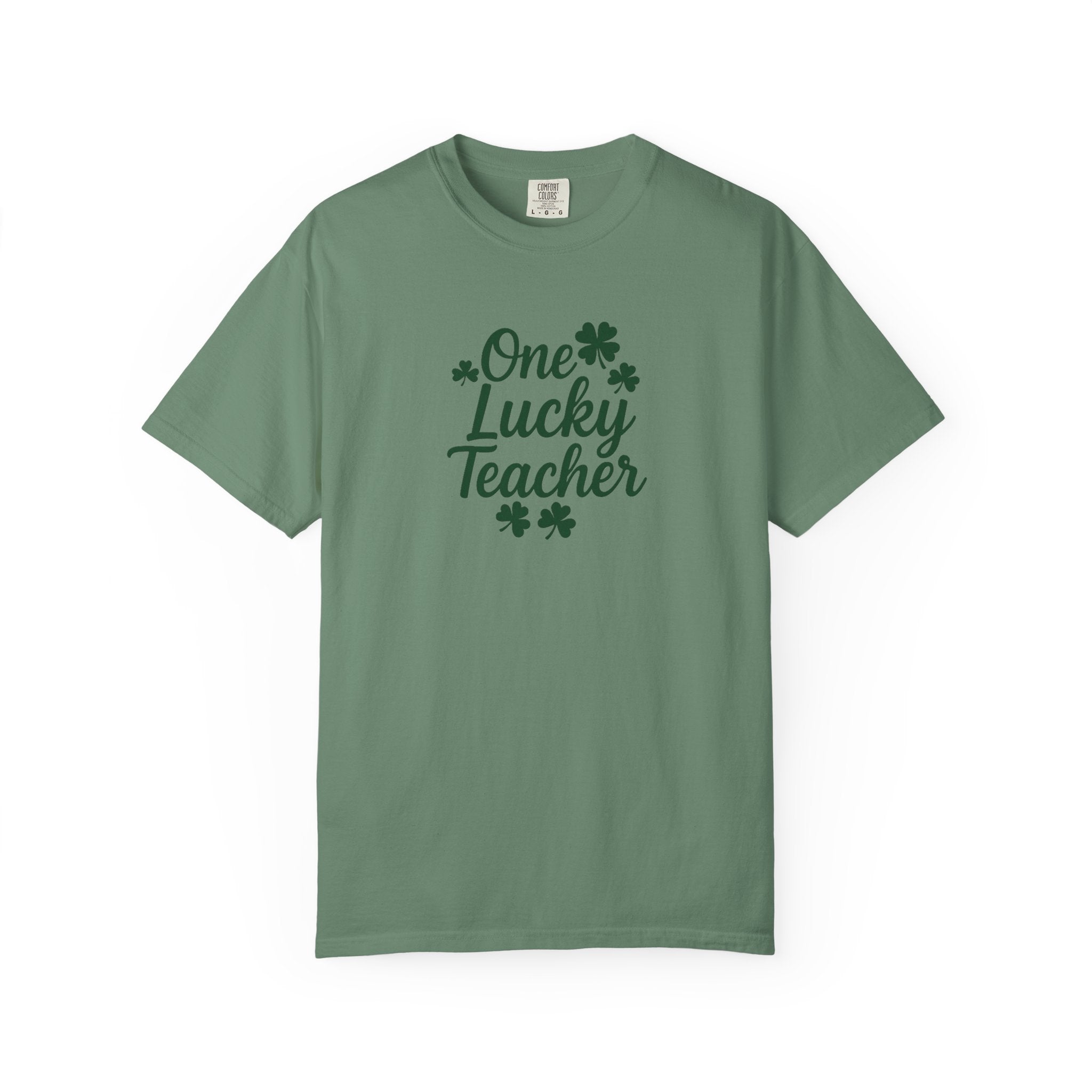 One Lucky Teacher T-shirt | St. Patrick's Day Shamrock Teacher Tee