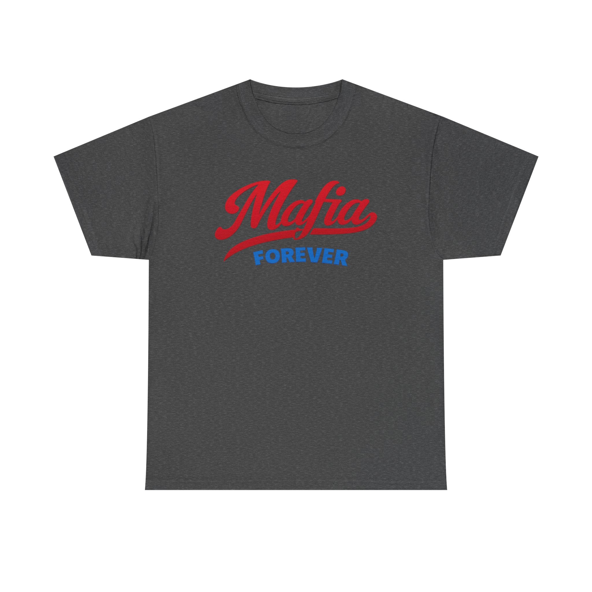 Mafia Forever tee | Retro script logo, typography back print