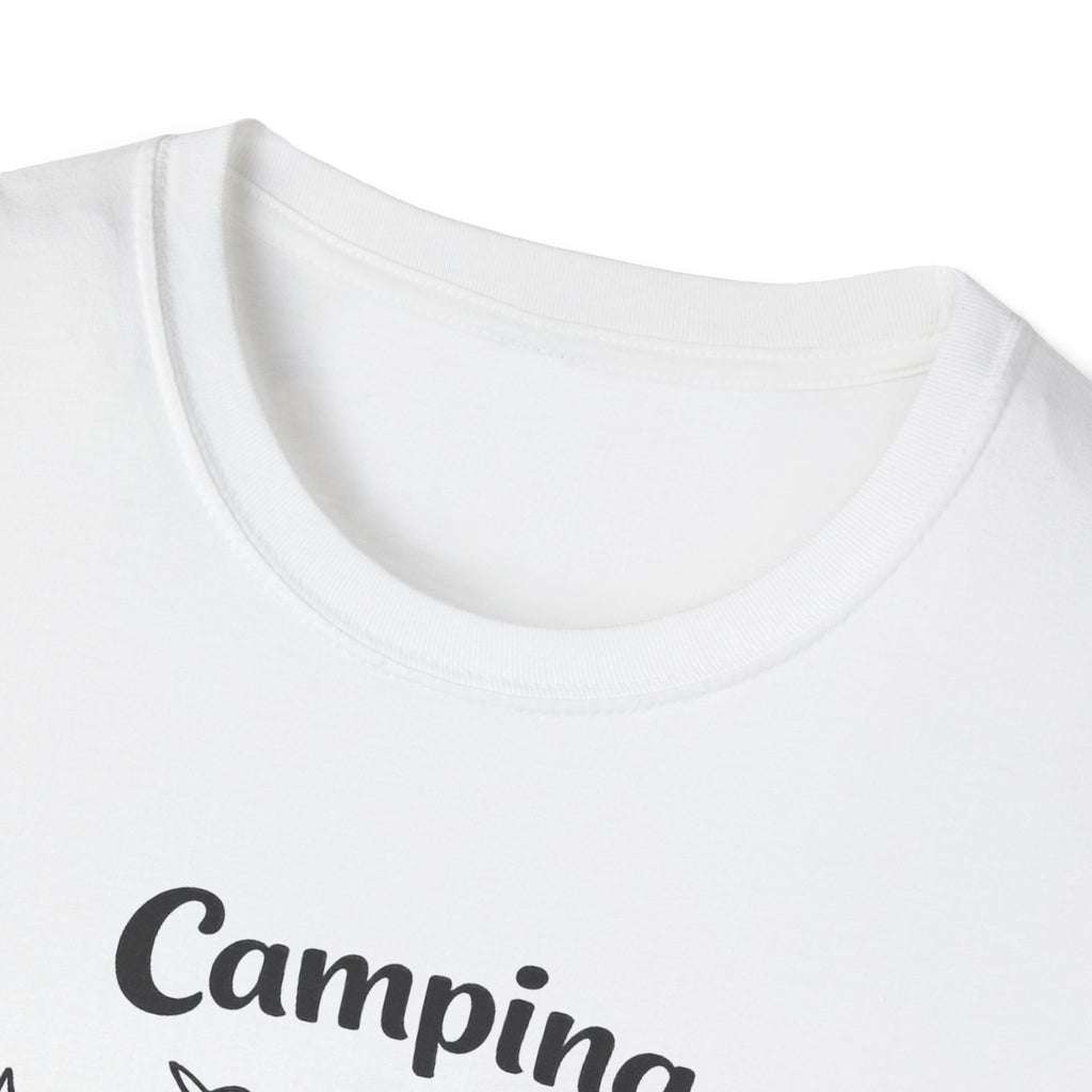 Camping Crew T-Shirt | Camping Icons, Kayak, Campfire, Fishing