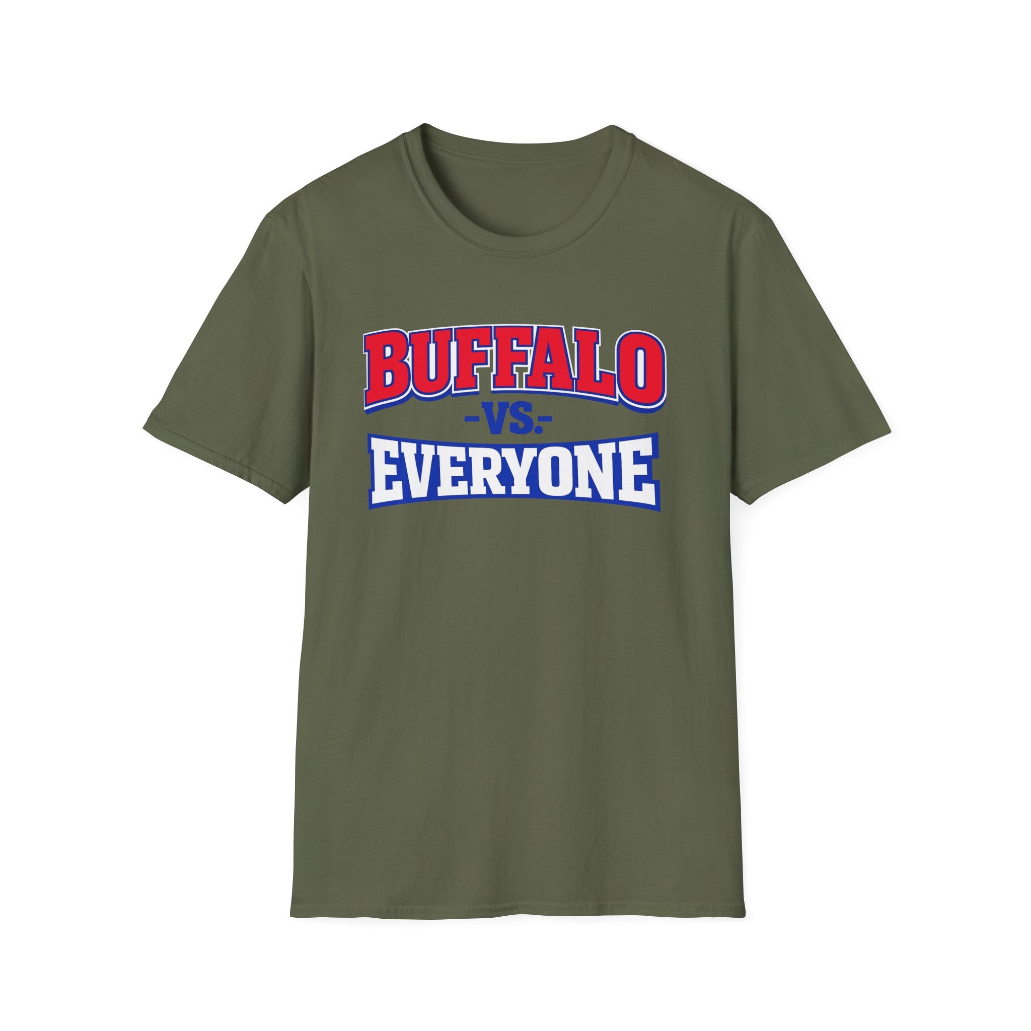 Buffalo vs Everyone T-Shirt | Buffalo Pride, Sports Fan Tee