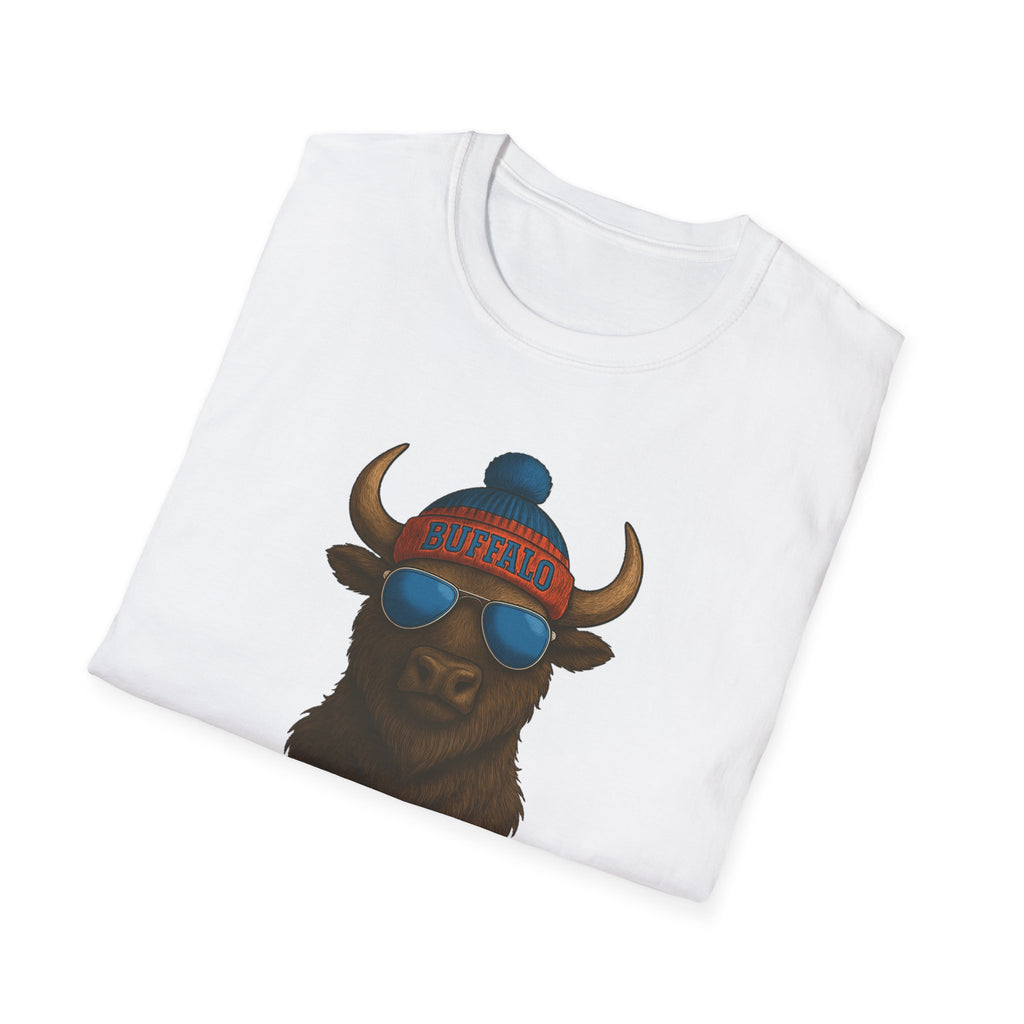 Buffalo with Beanie and Sunglasses T-Shirt