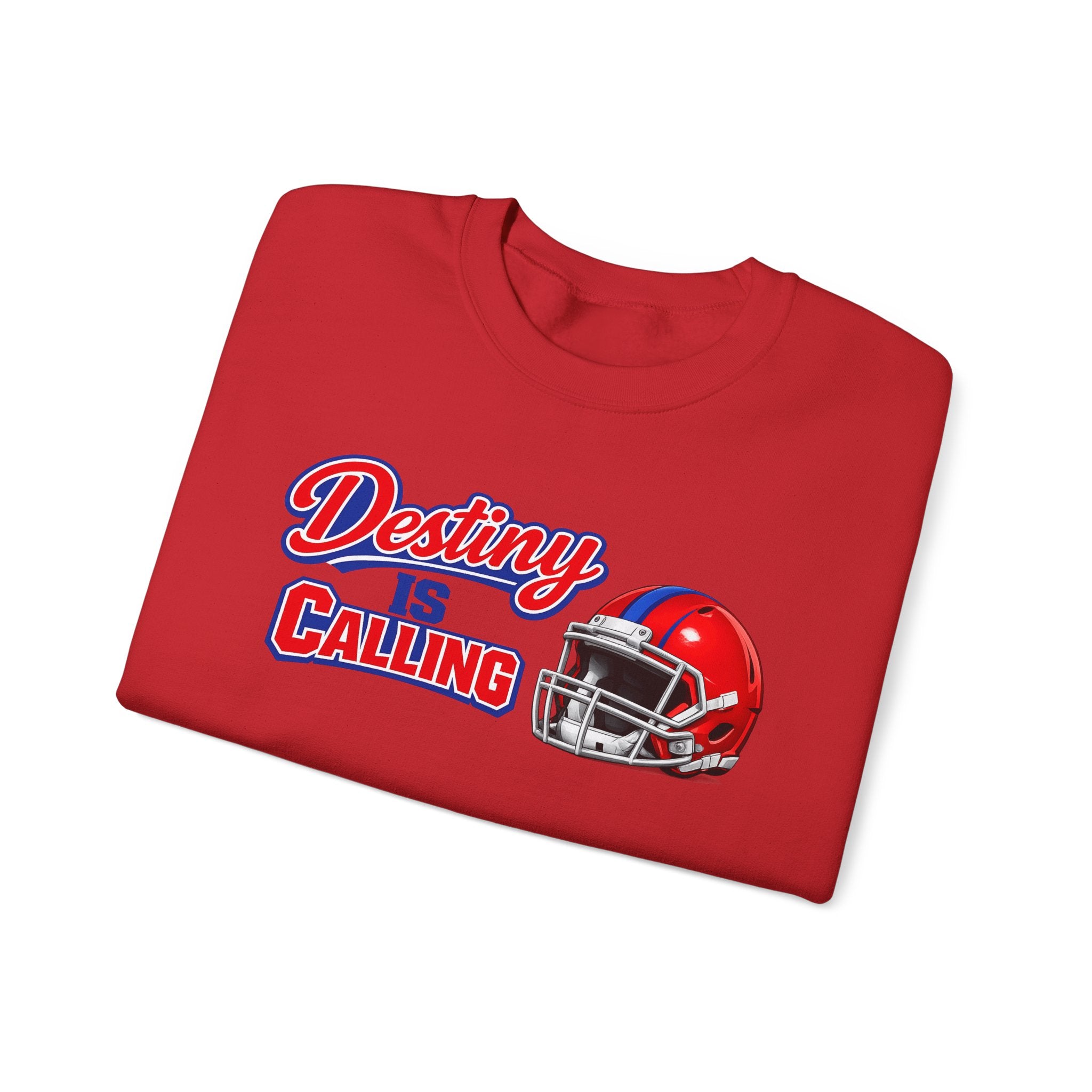 Destiny Is Calling football helmet Sweatshirt | Sports team spirit