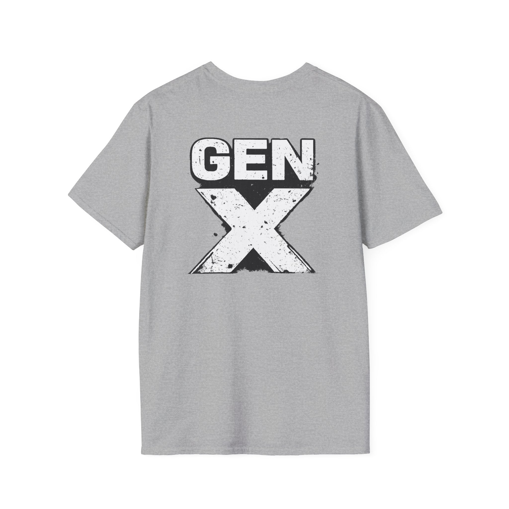 GEN X distressed logo T-Shirt | OG chest print