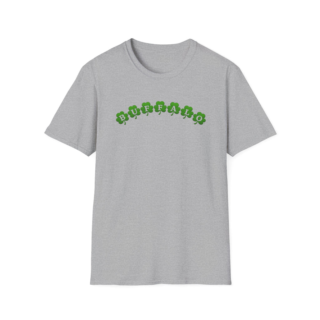 Buffalo Clover T-Shirt — St. Patrick's Day Shamrock Graphic Tee