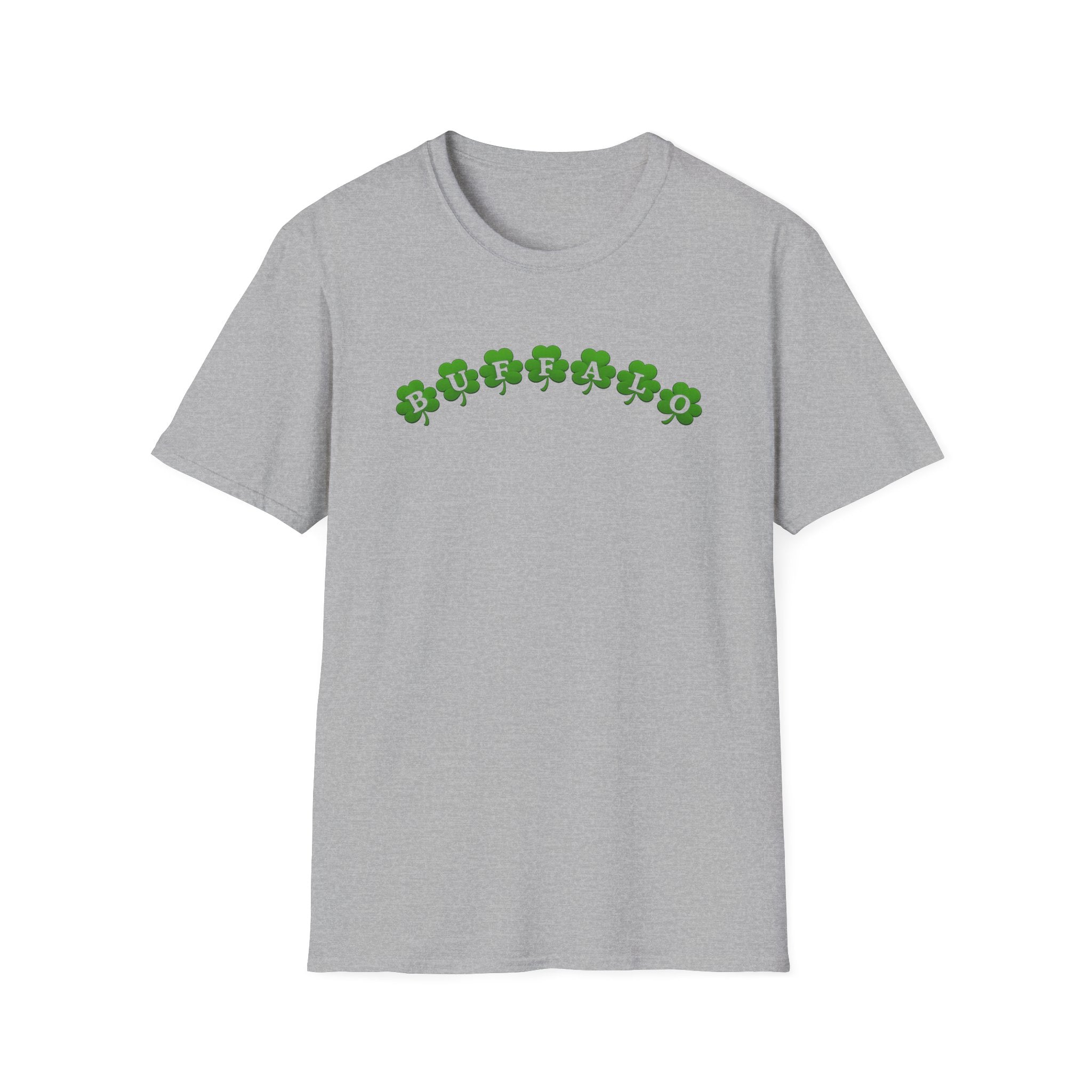 Buffalo Clover T-Shirt — St. Patrick's Day Shamrock Graphic Tee