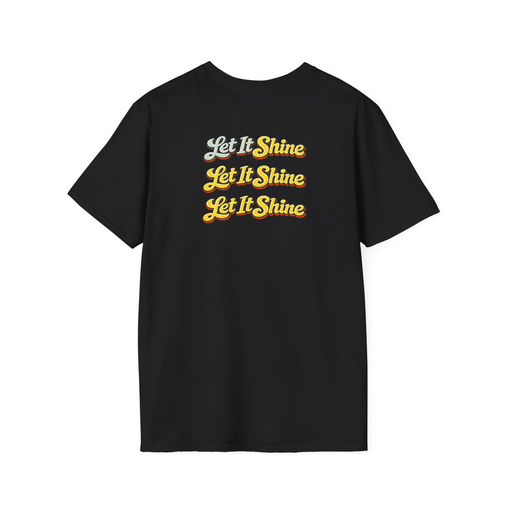 Let It Shine T-Shirt — Retro Positive Quote Tee