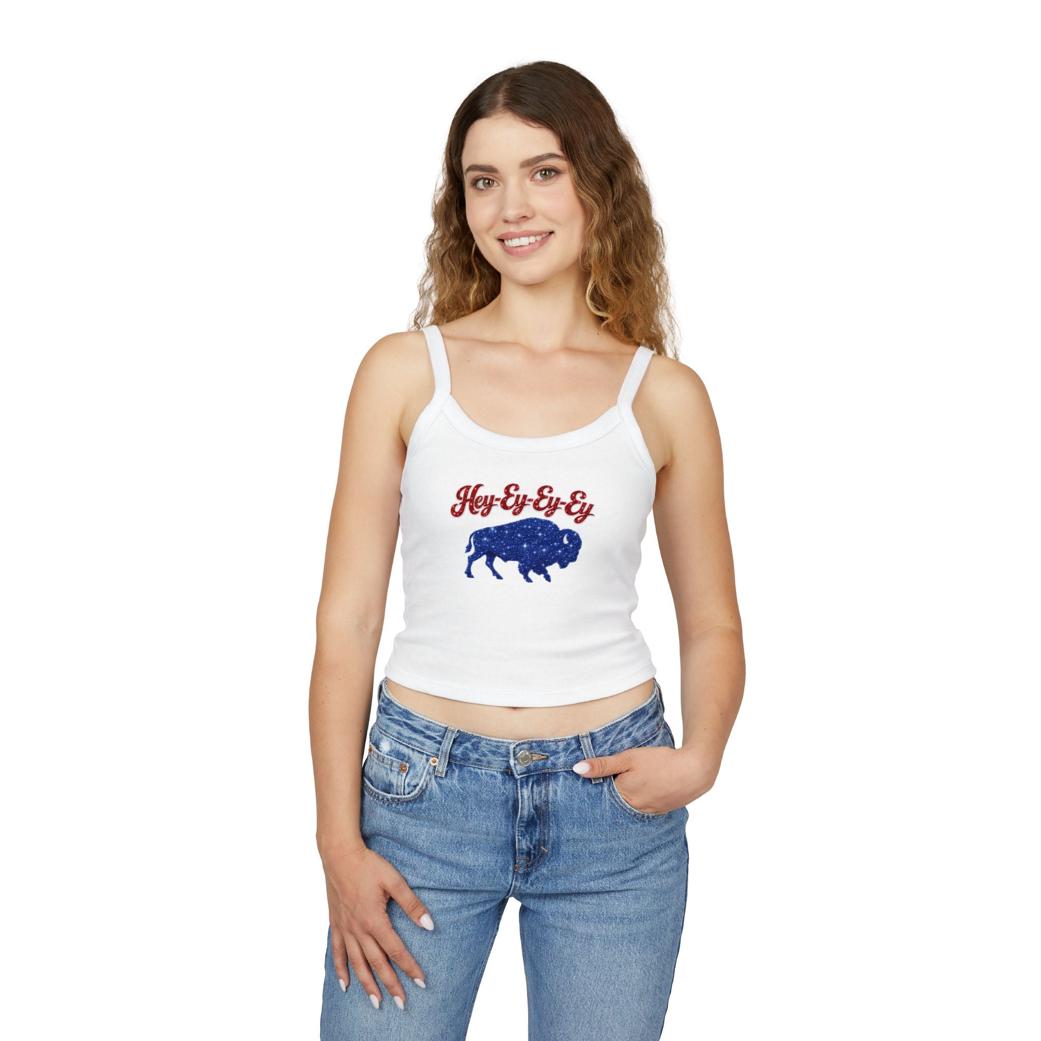 Hey-Ey-Ey Buffalo tank top | buffalo graphic