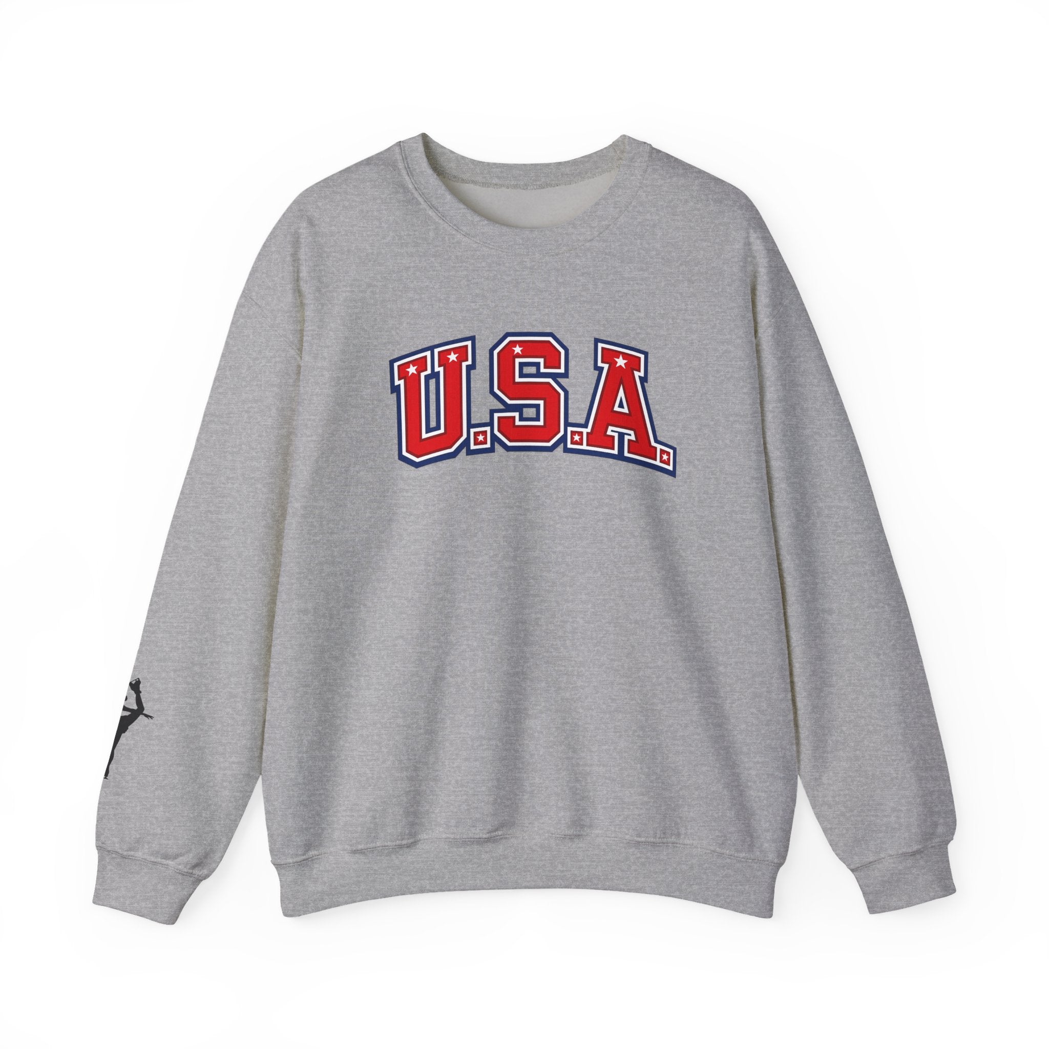 U.S.A. figure skating Unisex Heavy Blend™ Crewneck Sweatshirt