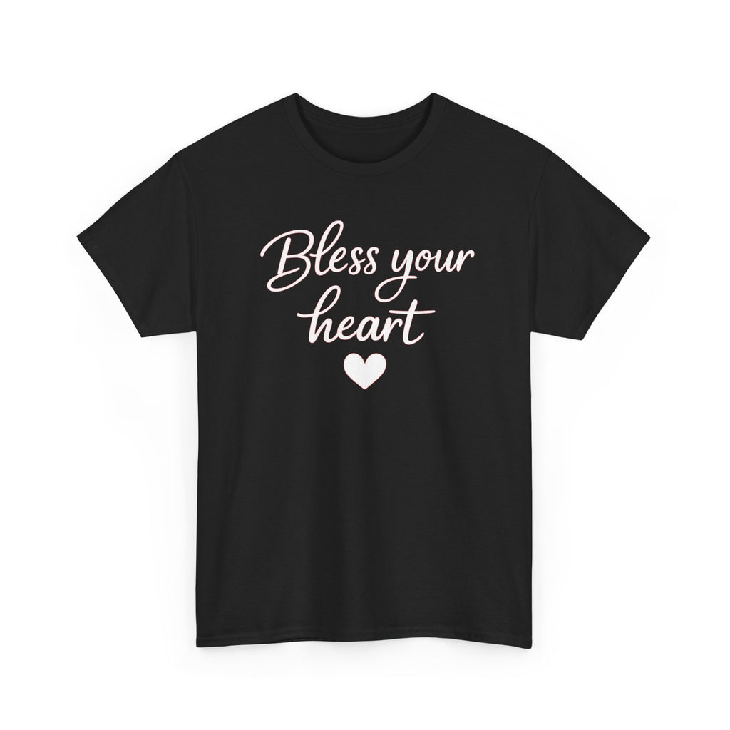 Bless Your Heart tee | Script heart design, Southern phrase t-shirt