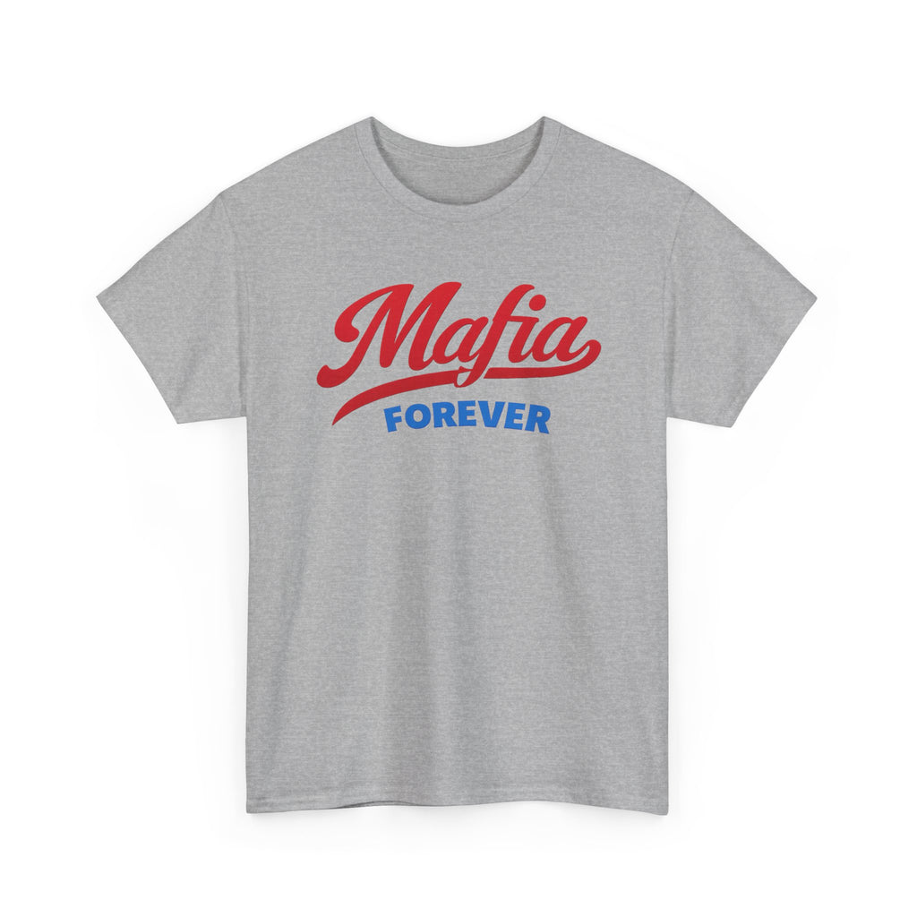 Mafia Forever tee | Retro script logo, typography back print