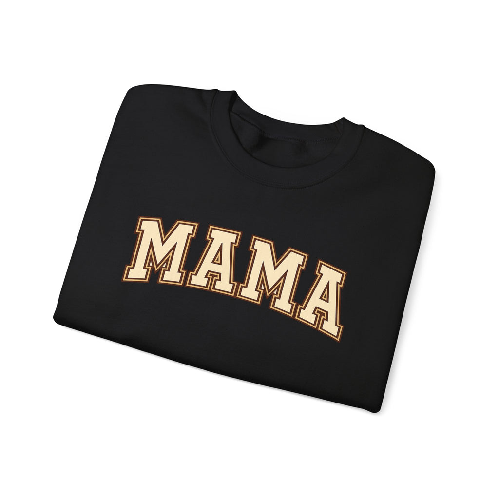 Mama Crewneck Sweatshirt – Vintage Collegiate Mom Pullover