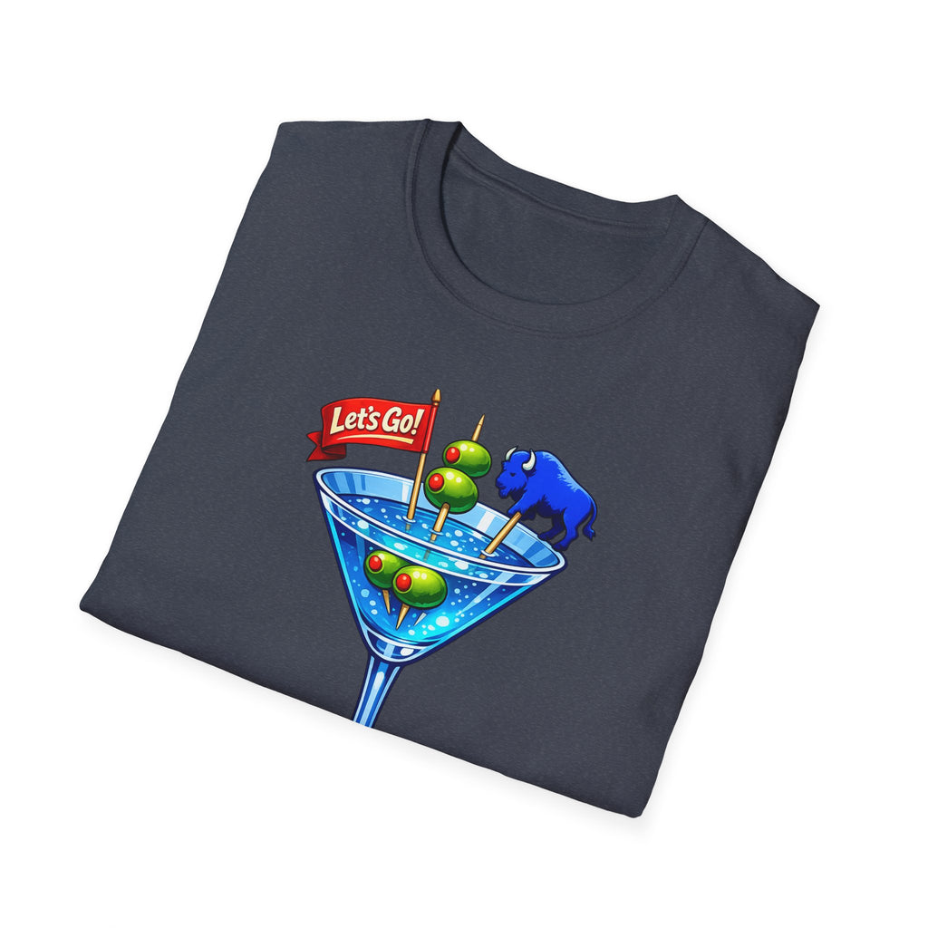 Cheers Buffalo T-Shirt | Cocktail Illustration