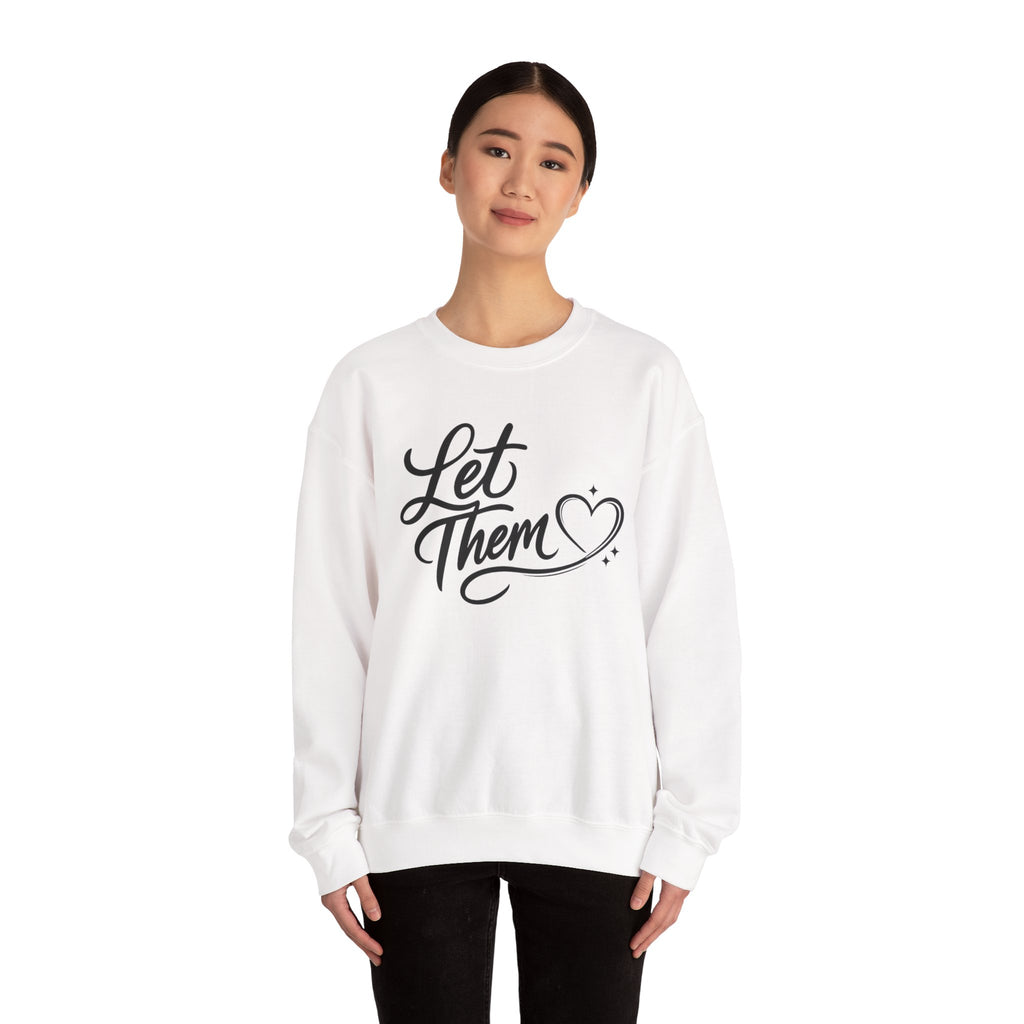Let Them Unisex Heavy Blend™ Crewneck Sweatshirt