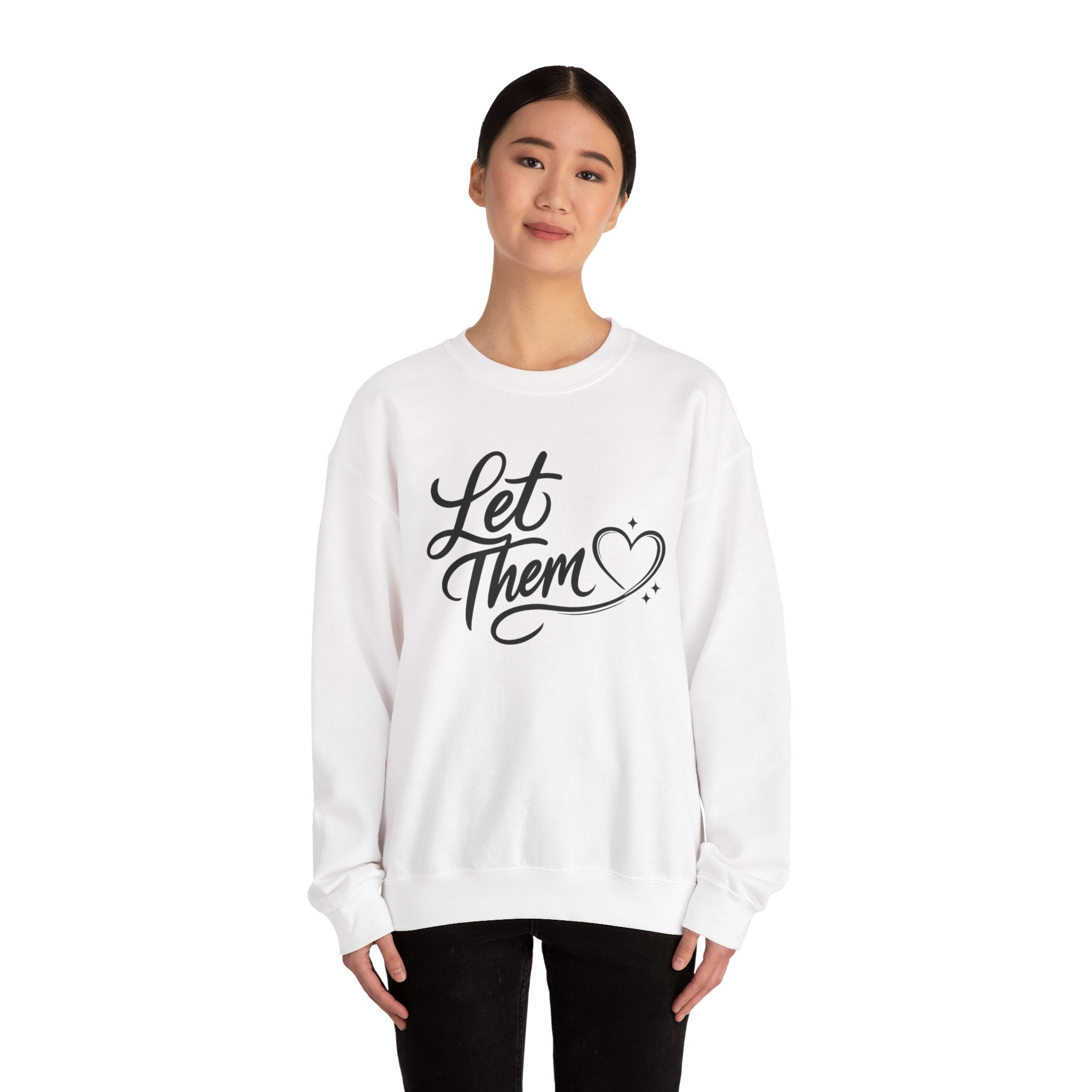 Let Them Unisex Heavy Blend™ Crewneck Sweatshirt