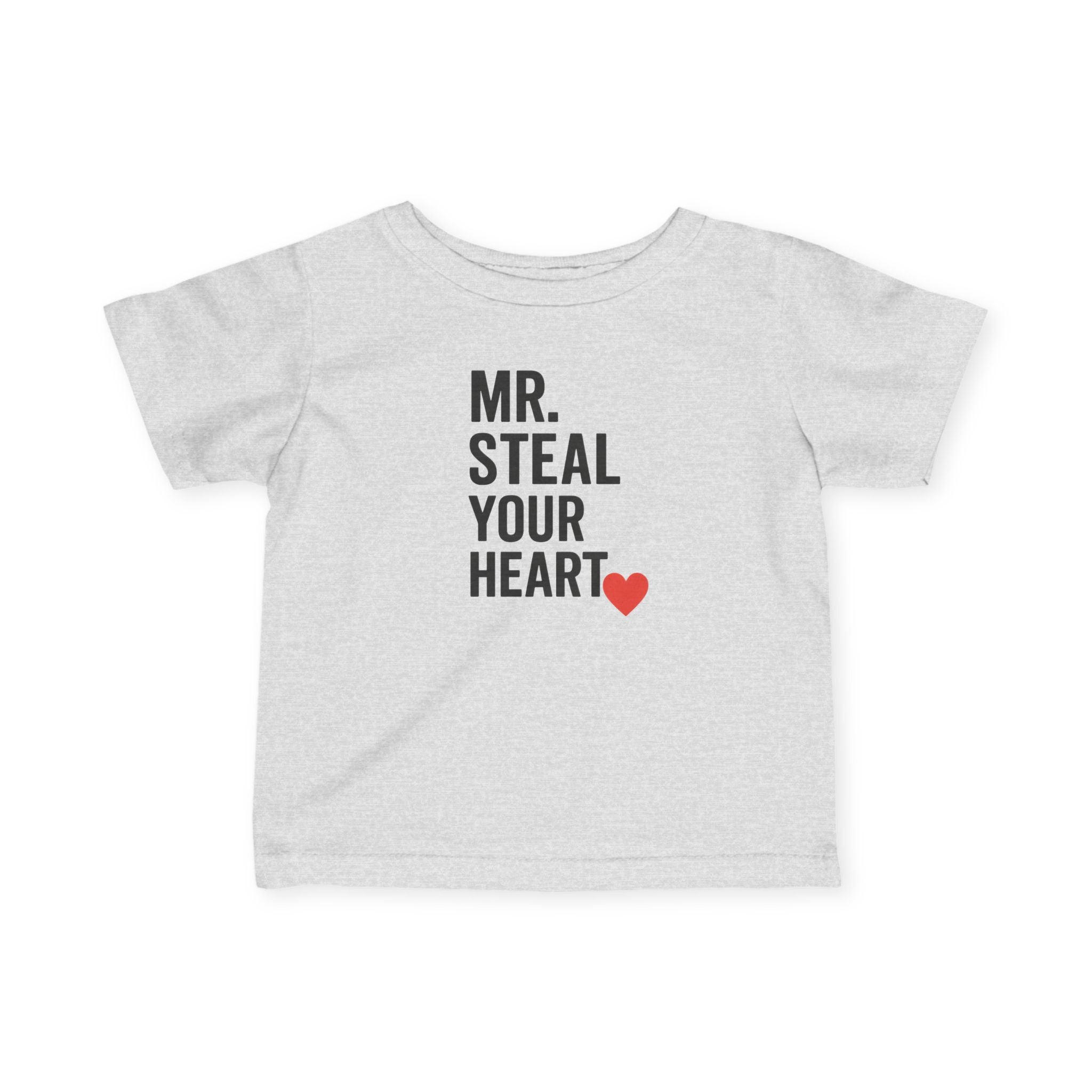 Mr. Steal Your Heart Infant Tee | Baby Valentine Shirt