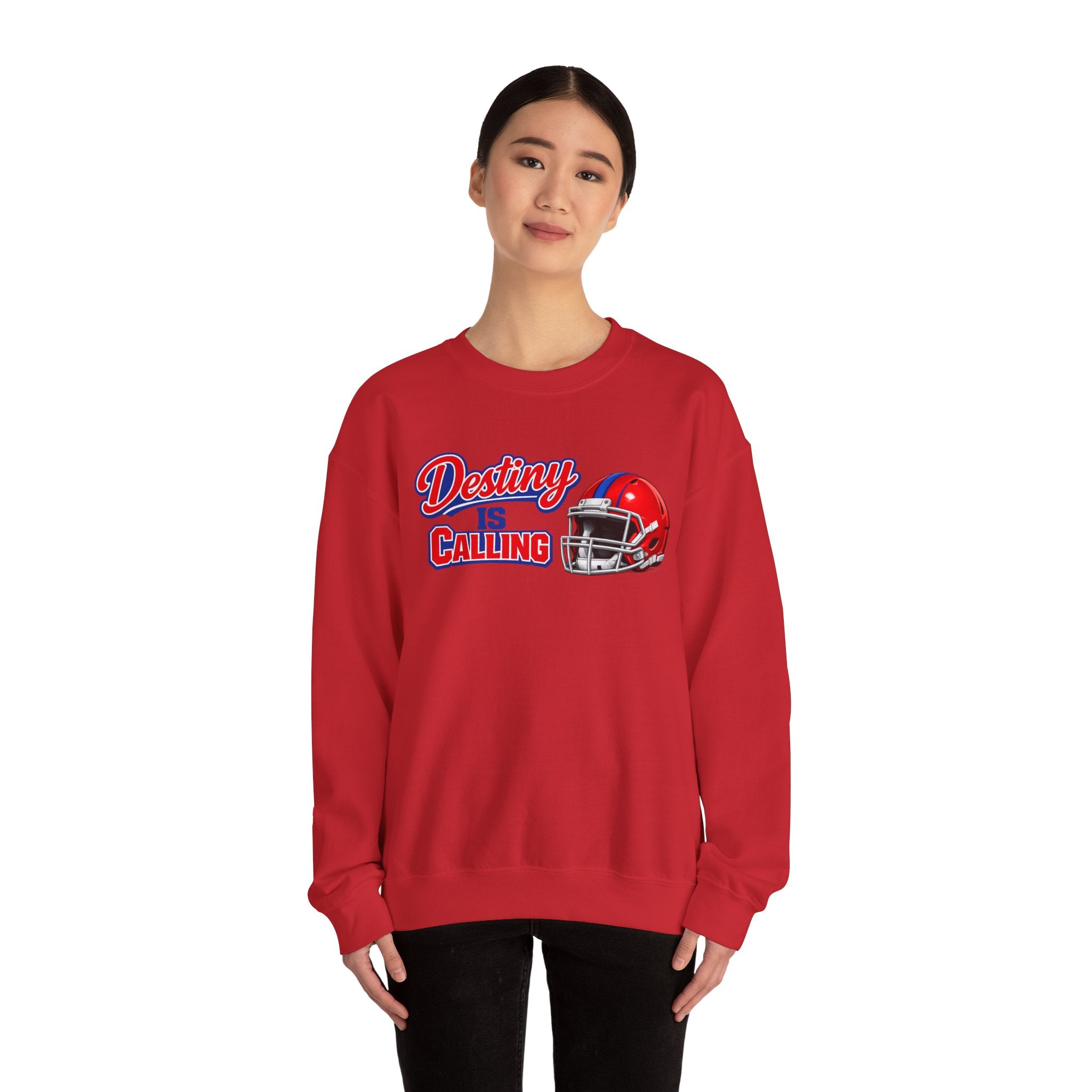 Destiny Is Calling football helmet Sweatshirt | Sports team spirit