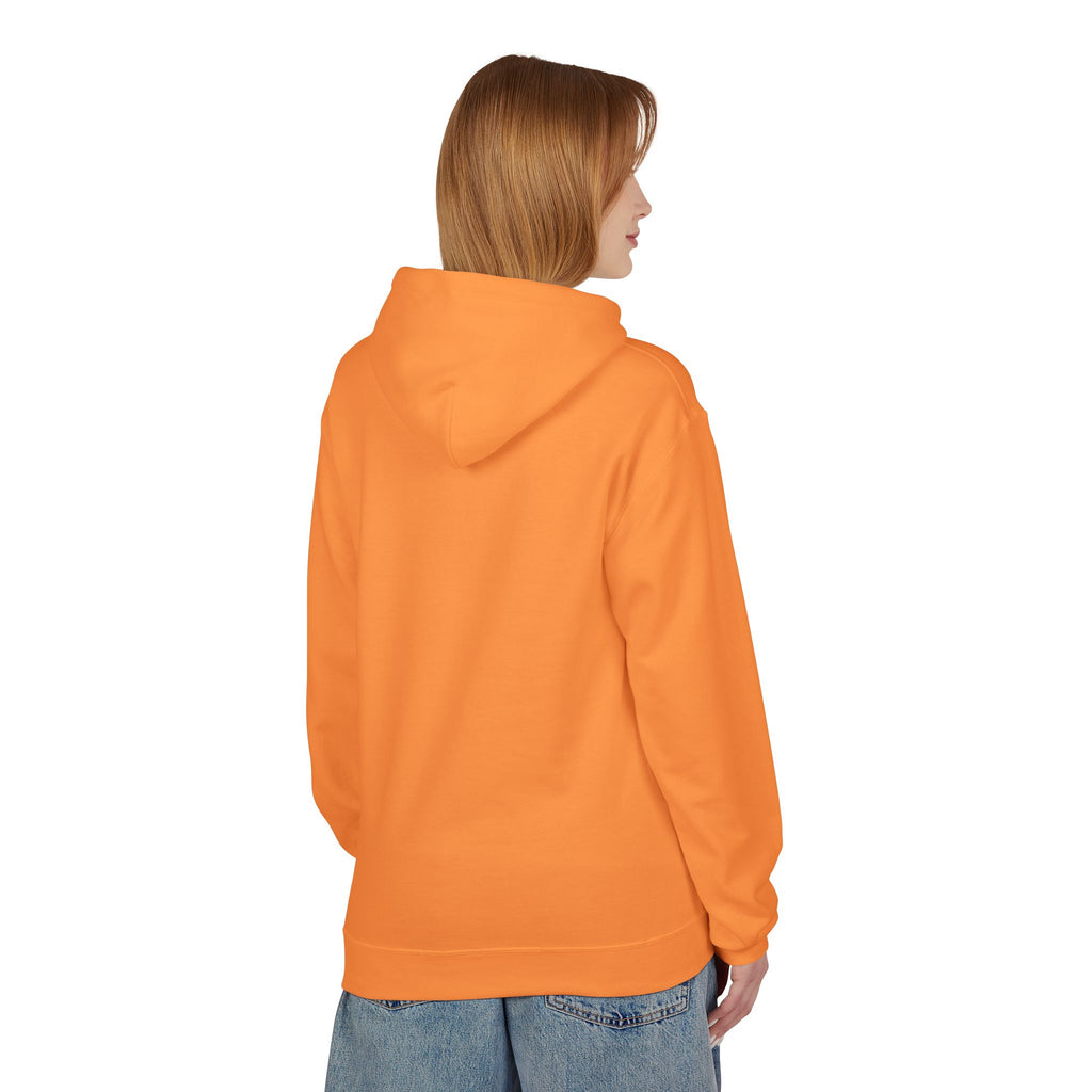 Sitting Labrador Dog Hoodie | Minimal Small Dog Silhouette, White Pullover