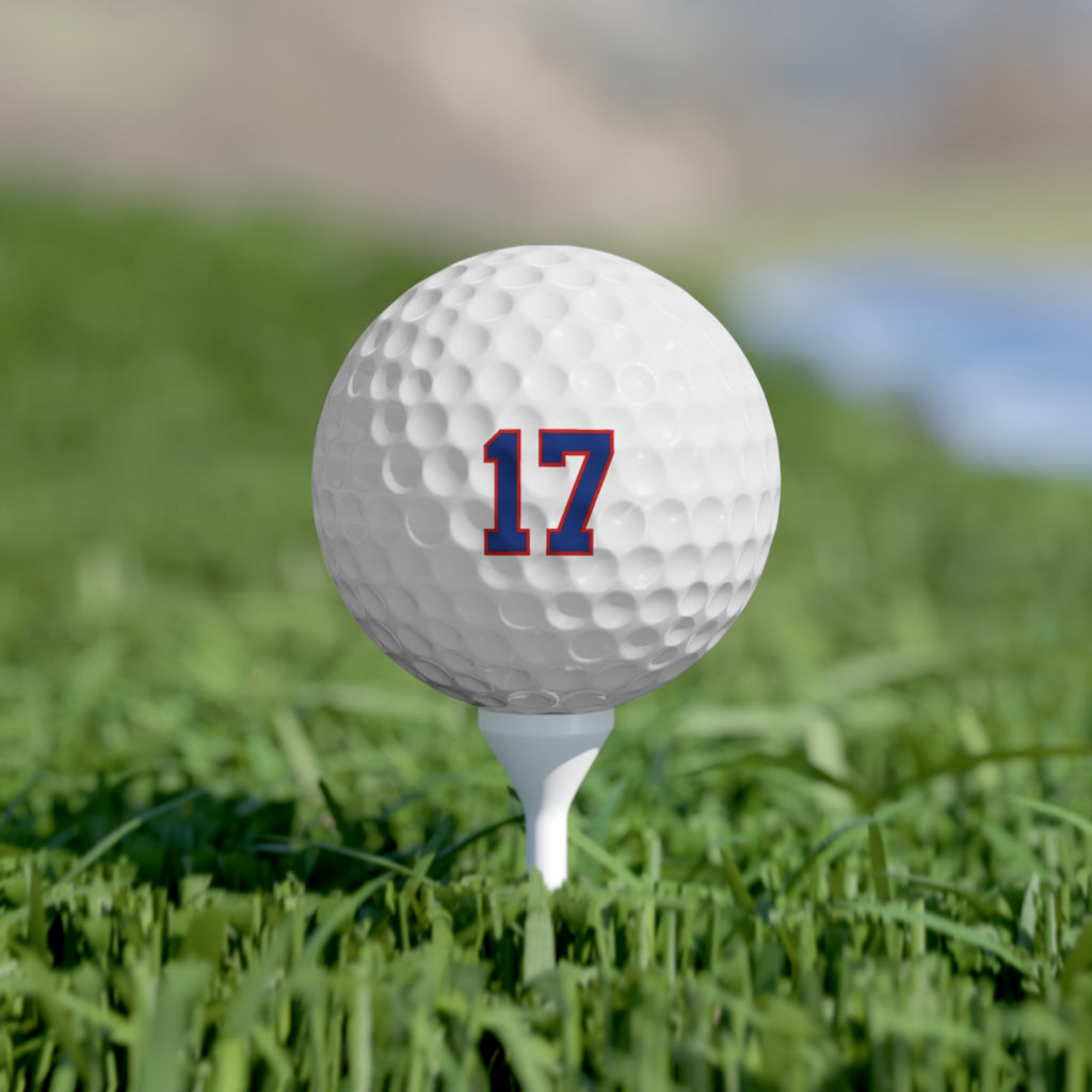 Buffalo 17 Golf Balls, 6pcs