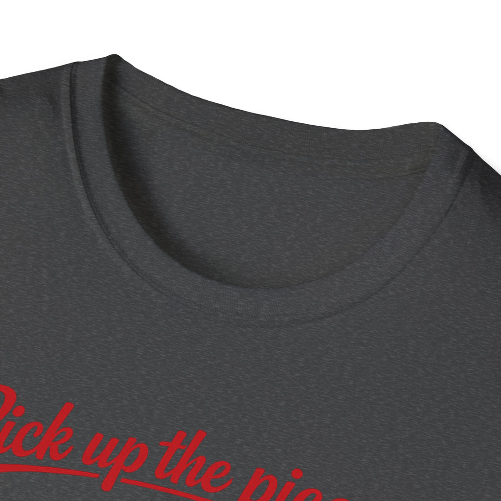 Buffalo Puzzle Piece design T-Shirt | Pick up the pieces, we put it back together again