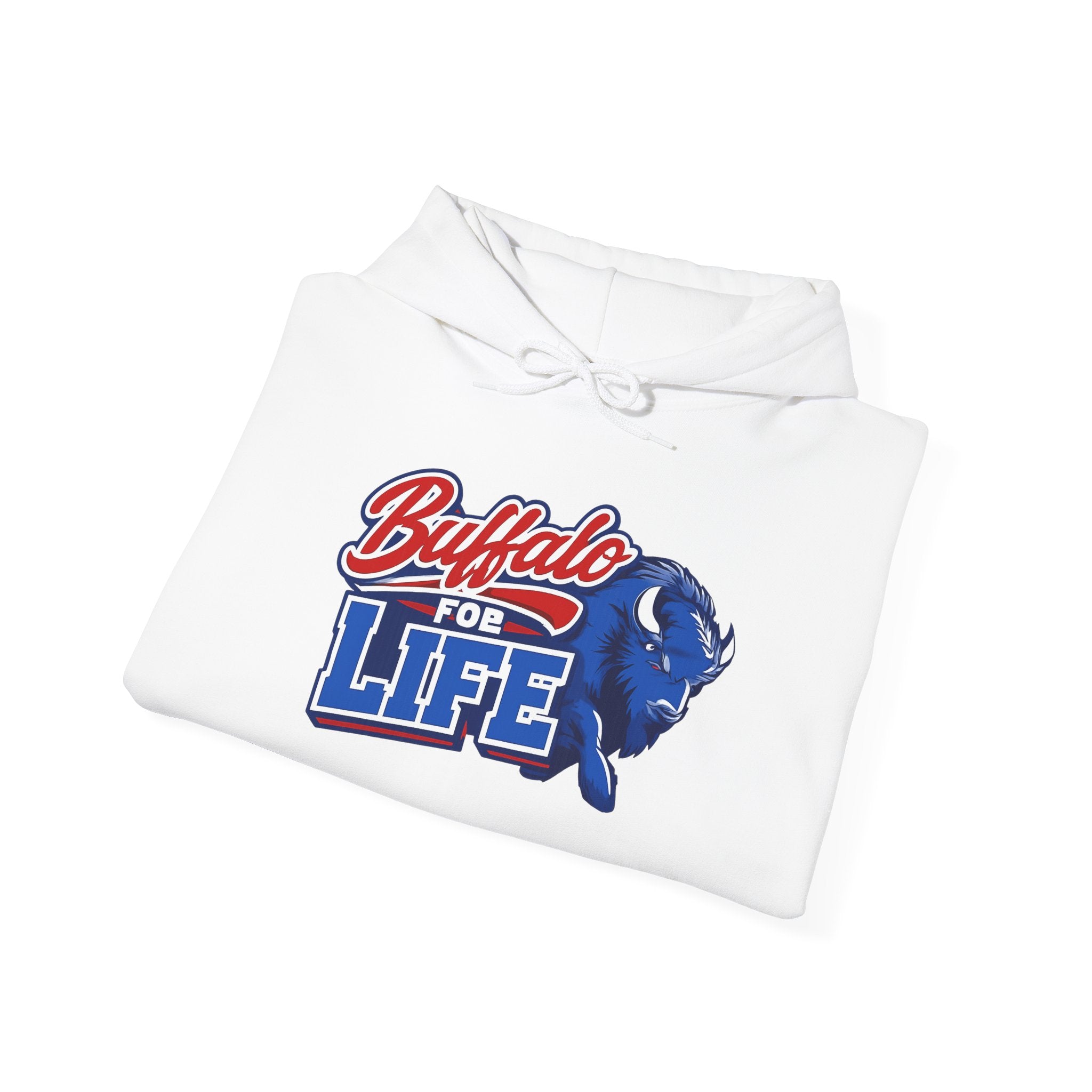 Buffalo For Life Hoodie | Buffalo graphic, sports town pride