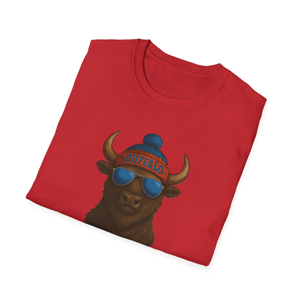 Buffalo with Beanie and Sunglasses T-Shirt