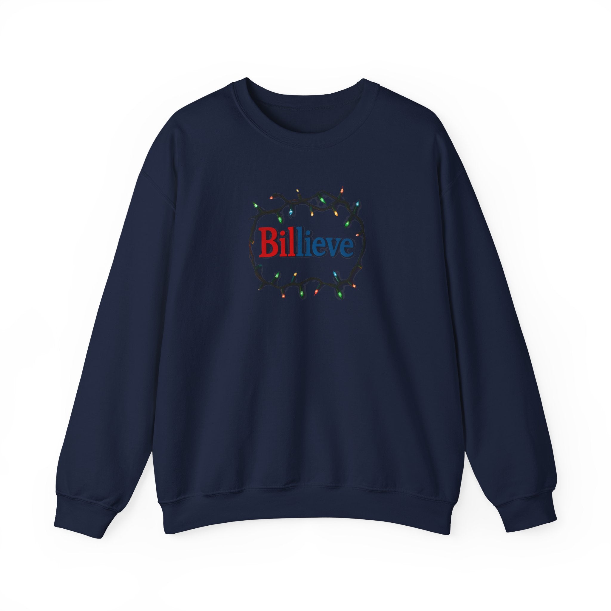Billieve Logo Crewneck Sweatshirt | Barbed Wire Graphic