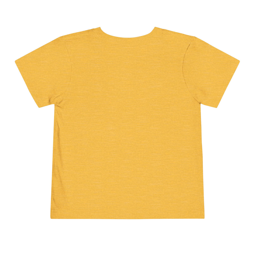 Easter Bunny Toddler Tee — Cute Baby Bunny with Easter Eggs