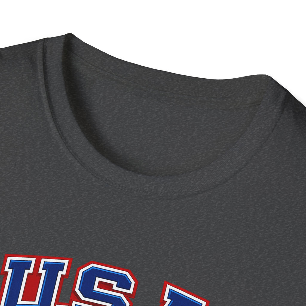 USA Gold 2026 Hockey T-Shirt — American Eagle & Flag Sports Tee