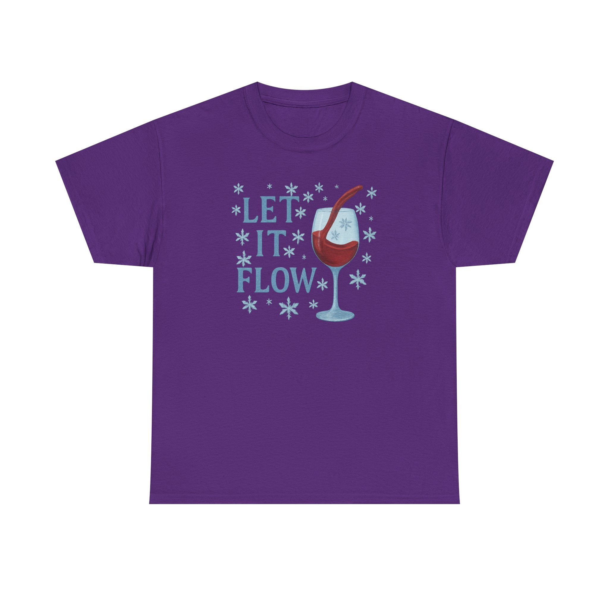 Let It Flow Wine Glass T-Shirt