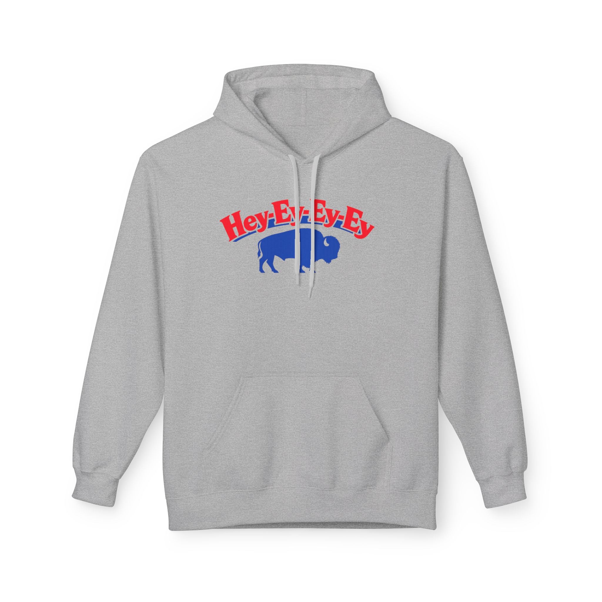 Hey-Ey-Ey Buffalo hoodie | Retro buffalo graphic